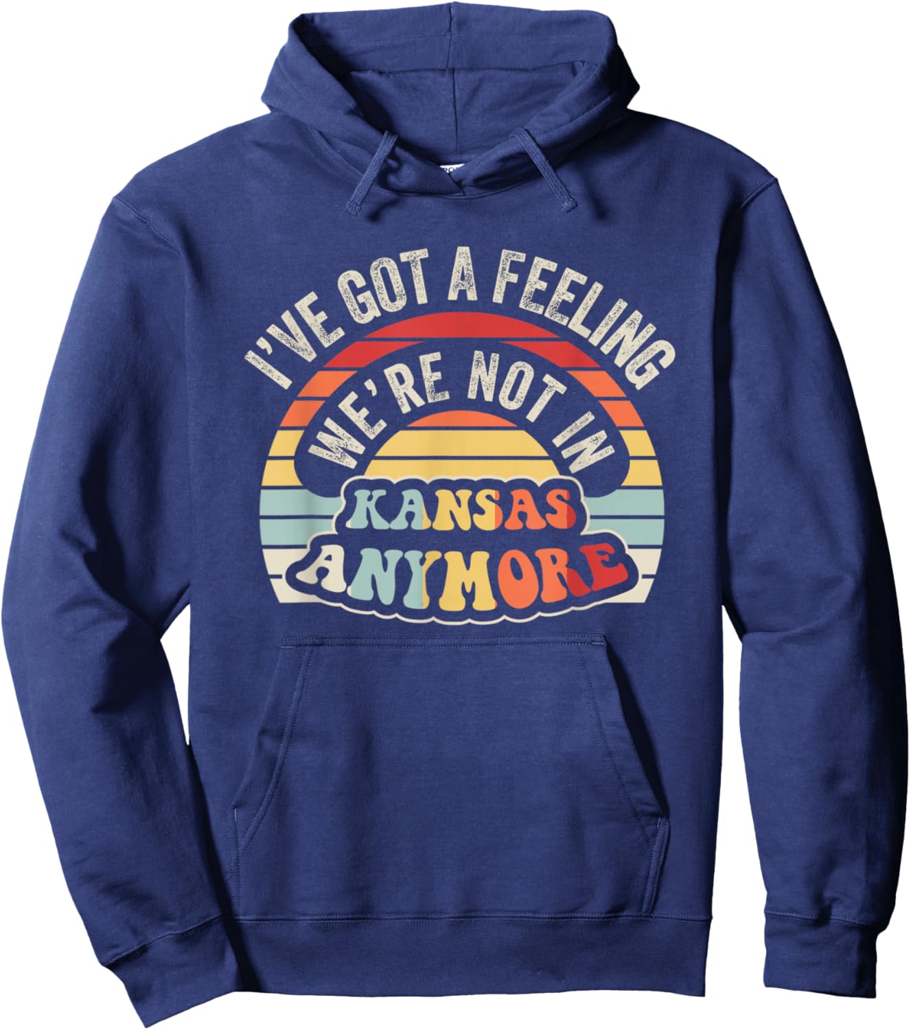 I've Got A Feeling We're Not In Kansas Anymore Hoodie - Hoodie | Navy
