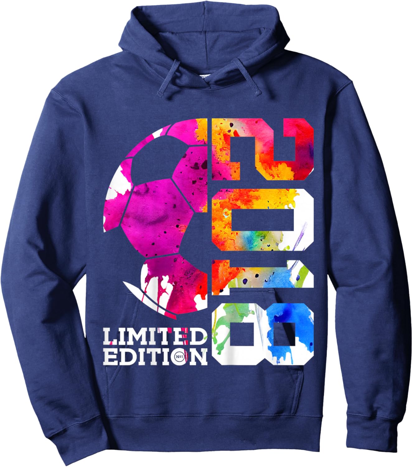 Kids 7th BIRTHDAY SOCCER LIMITED EDITION 2018 Hoodie - Hoodie | Navy