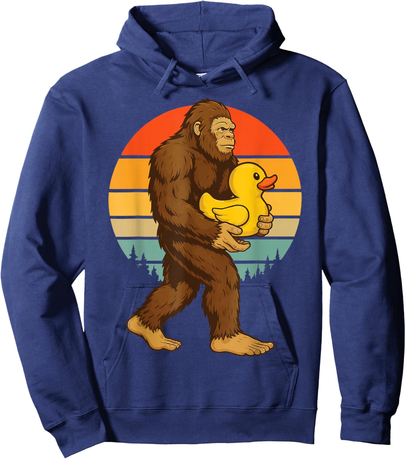 Bigfoot Rubber Duck Hoodie - Hoodie | Navy