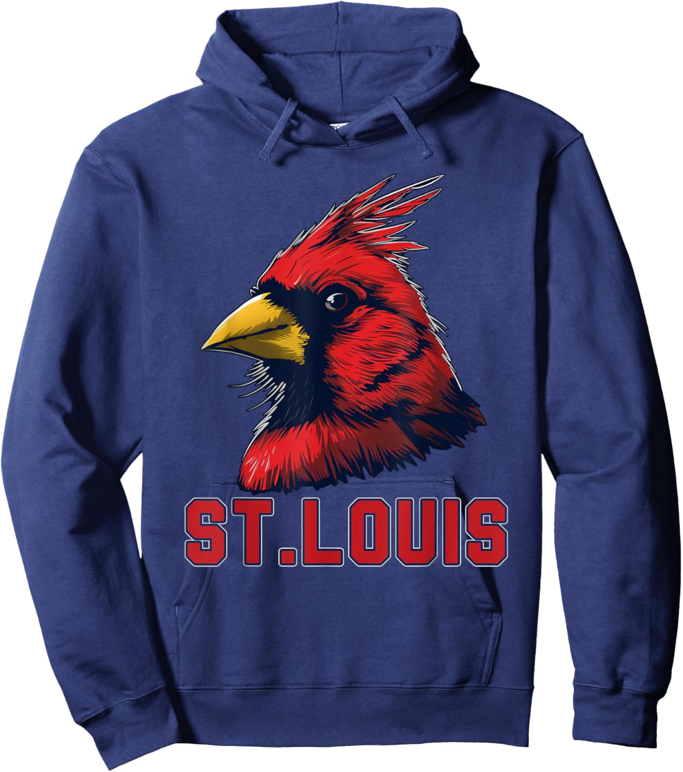 Classic St.Louis Vintage Gifts Throwback Design Hoodie - Hoodie | Navy