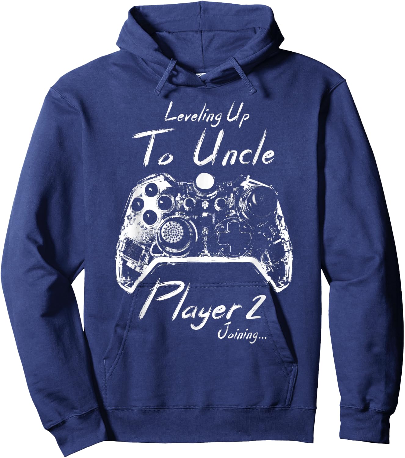 Promoted Uncle Est. 2024 Soon To Be Uncle Hoodie - Hoodie | Navy