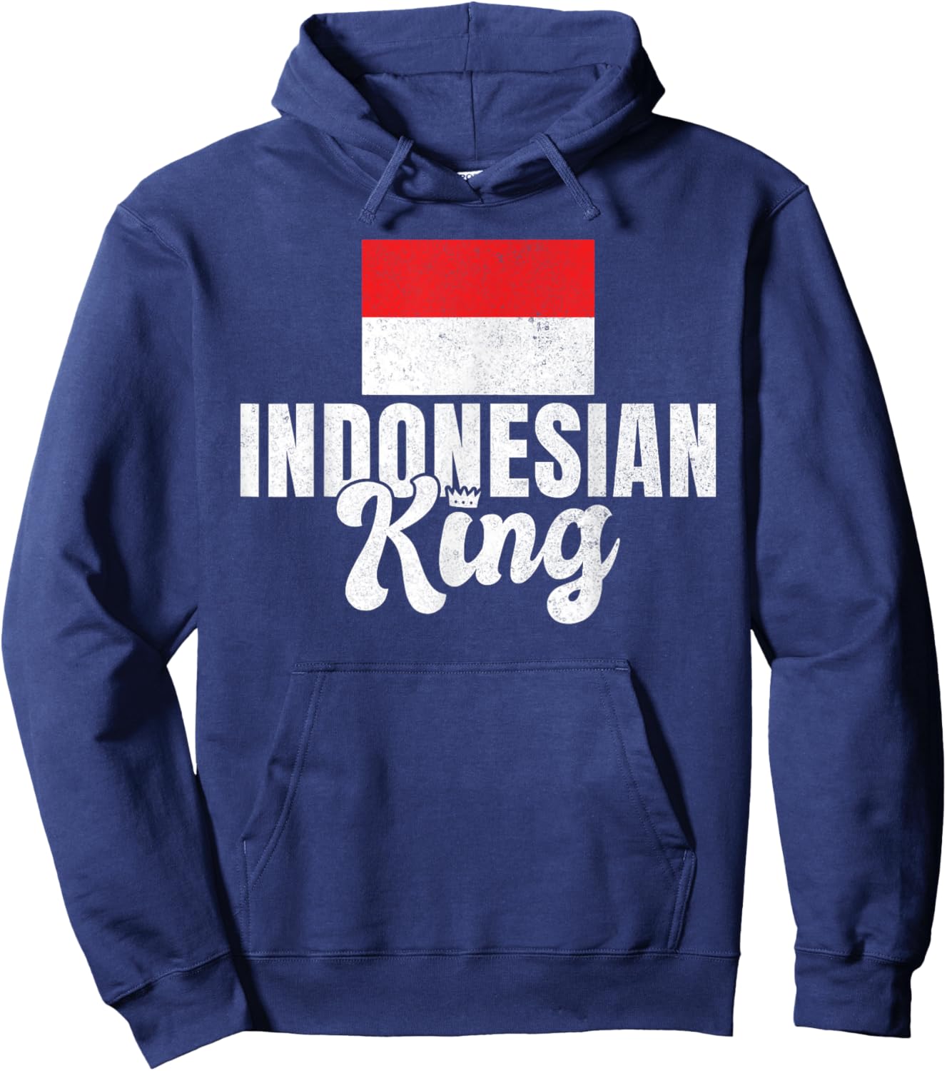 Indonesian King Indonesia Hoodie - Hoodie | Navy