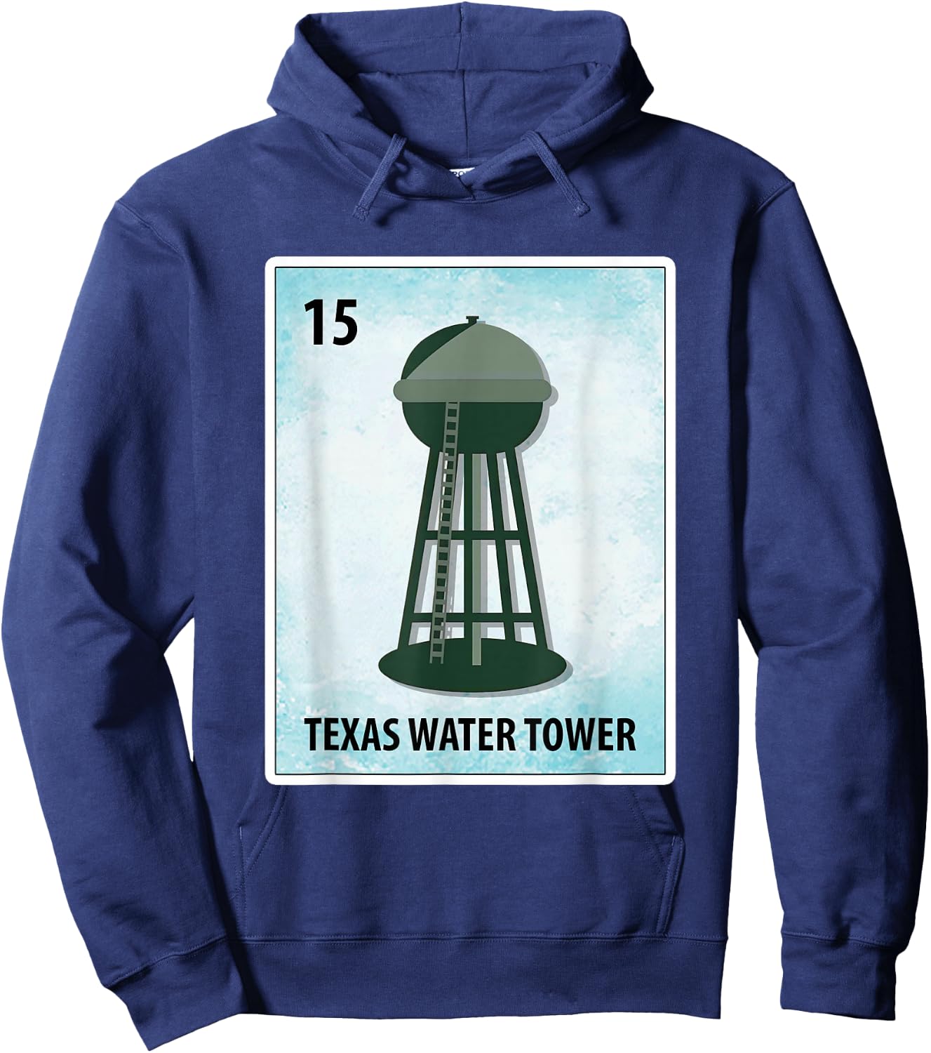 Water Tower Mexican Cards Hoodie - Hoodie | Navy