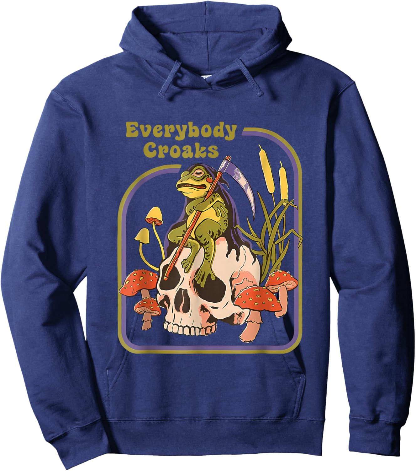 Everybody Croaks Apparel Hoodie - Hoodie | Navy