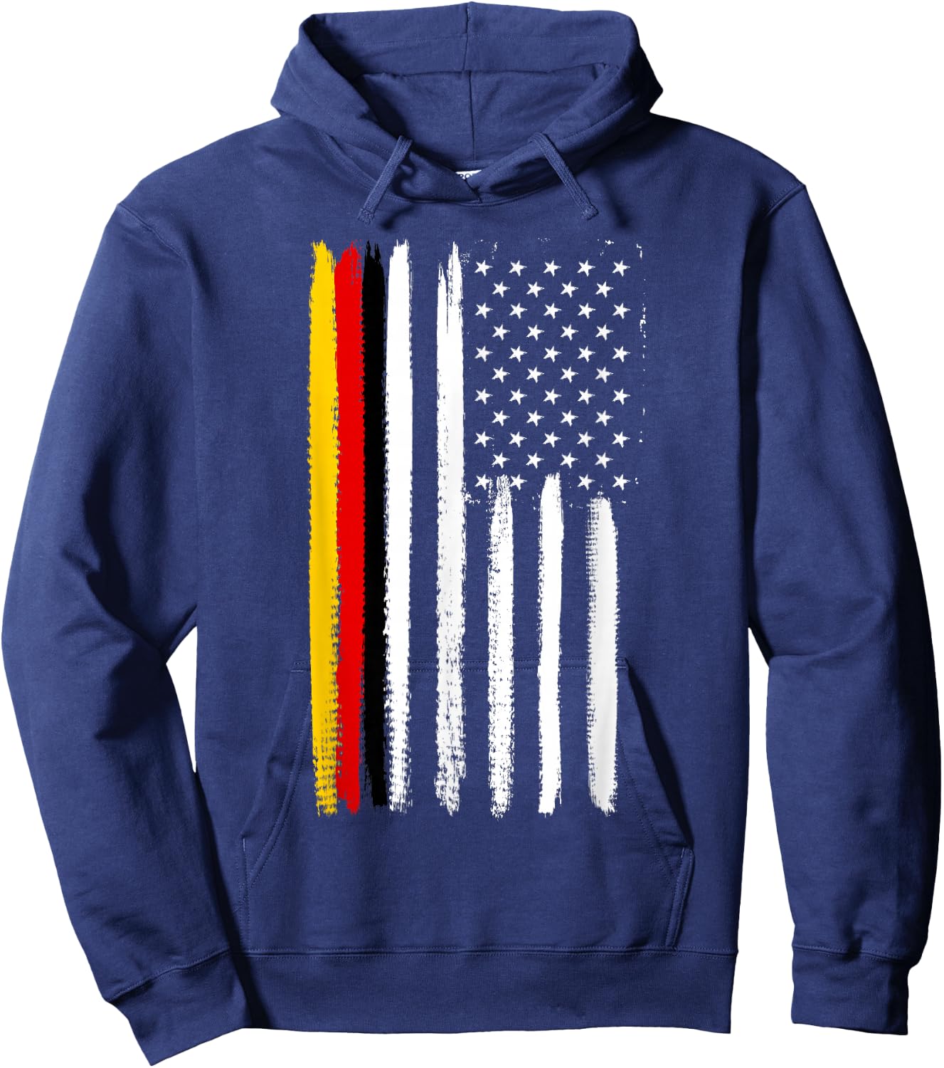 German American Flag Oktoberfest Women Men Hoodie - Hoodie | Navy
