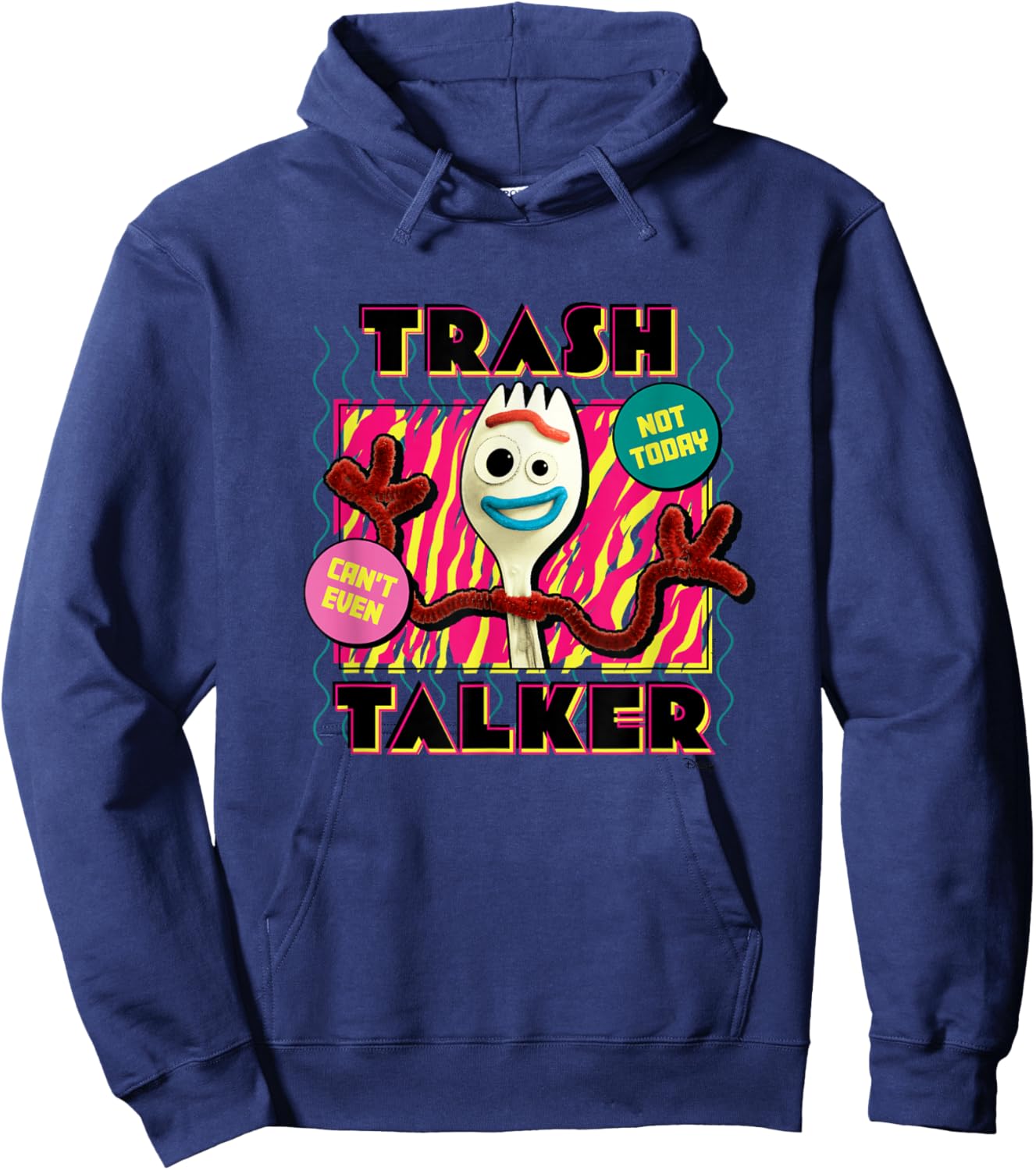Toy Story - Forky Trash Talker Hoodie - Hoodie | Navy