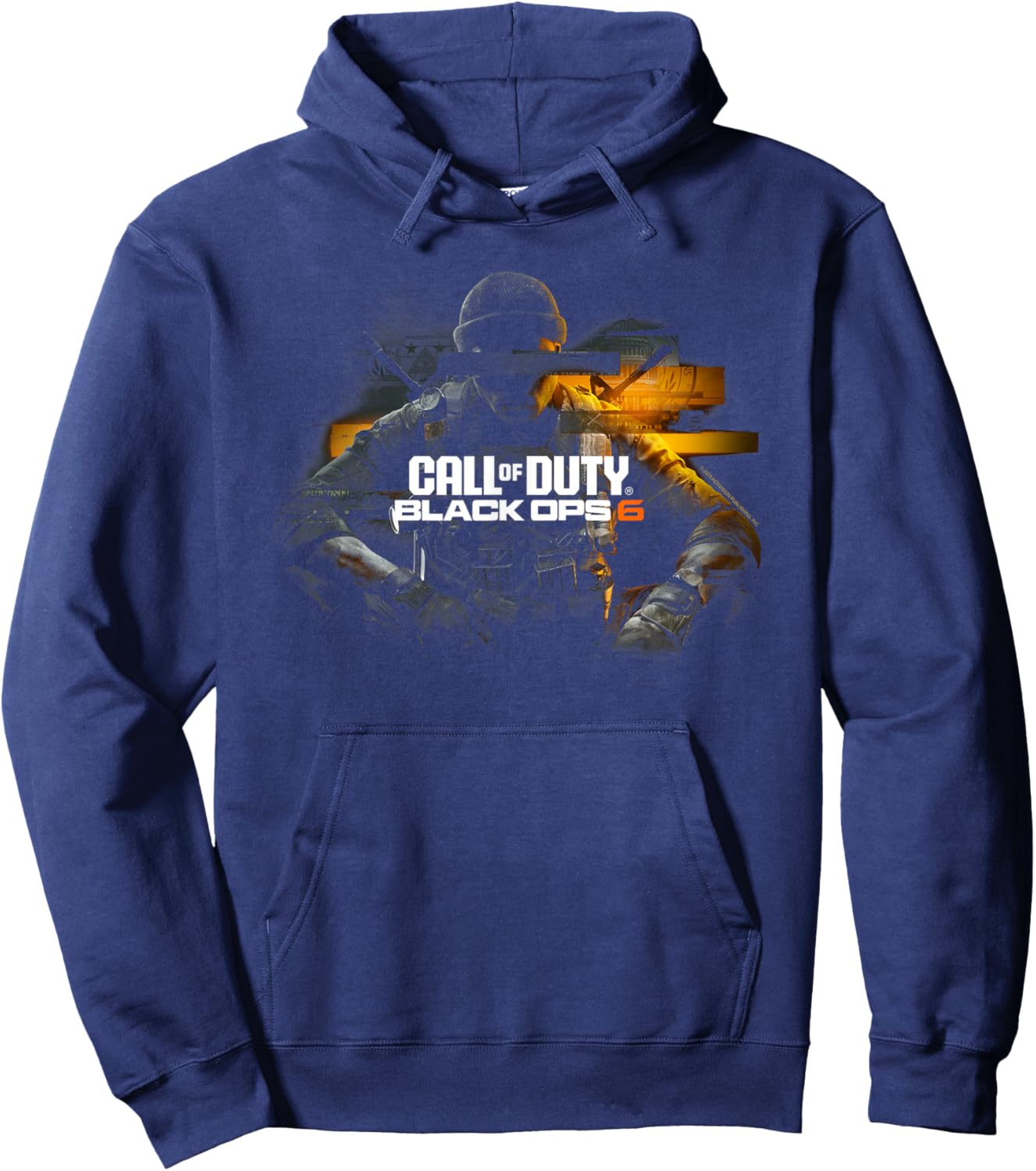 Call of Duty Black Ops 6 Troy Marshall Hoodie - Hoodie | Navy