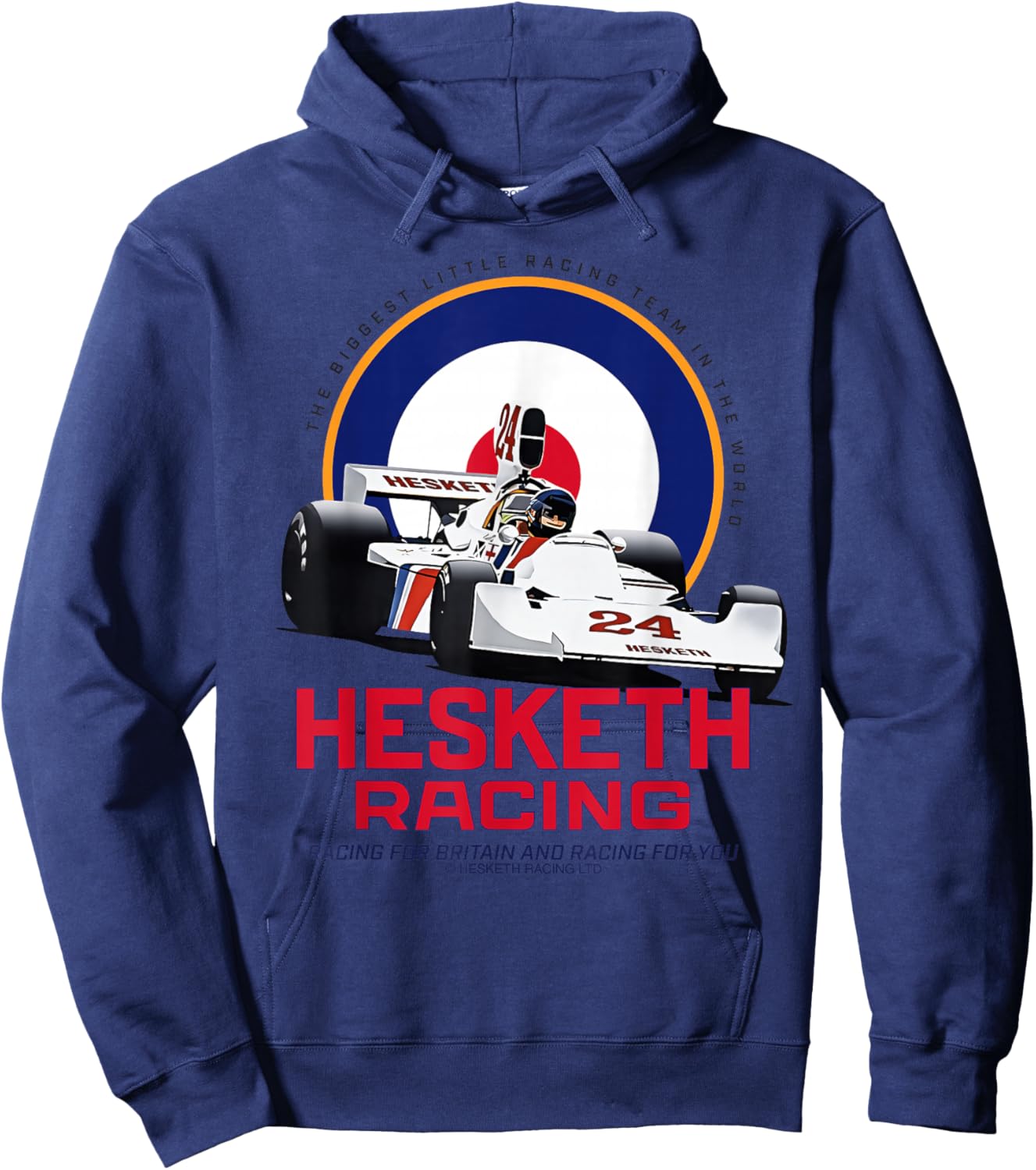 British World Champion Racing Classic Team Hoodie - Hoodie | Navy