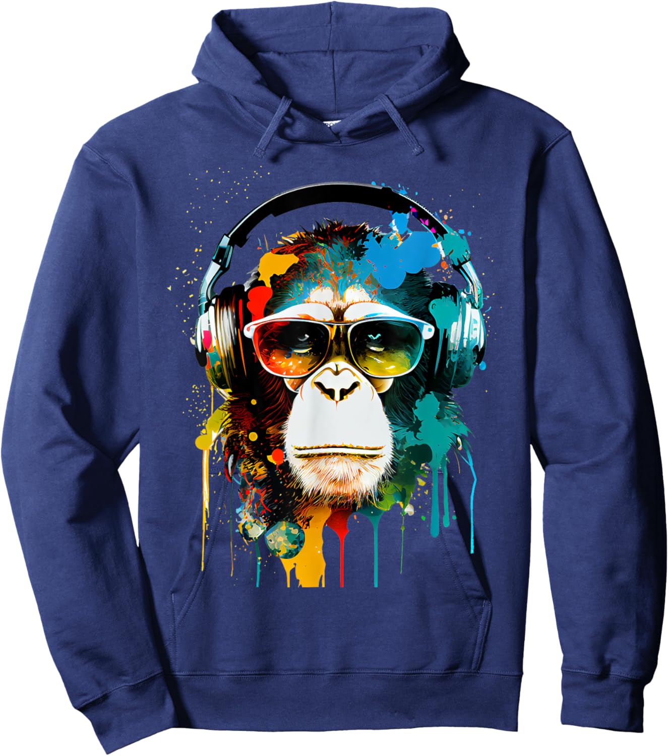 Monkey Monkey Hoodie - Hoodie | Navy