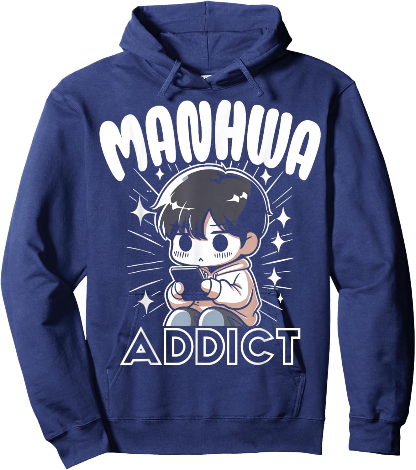 Gift graphic design for manhwa addicted fan Hoodie - Hoodie | Navy
