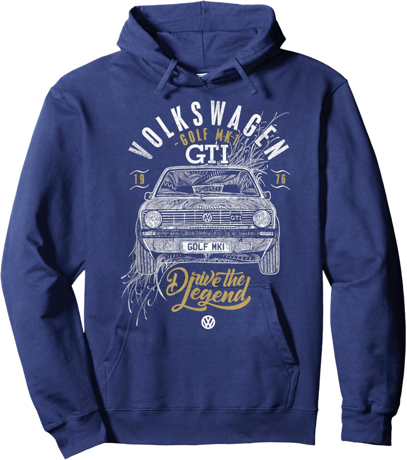 Volkswagen Golf GTI Drive The Legend Hoodie - Hoodie | Navy