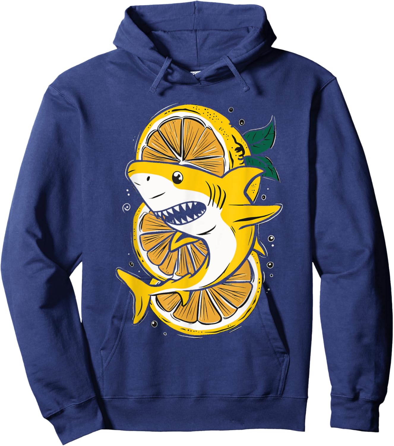 Lemon Shark Hoodie - Hoodie | Navy
