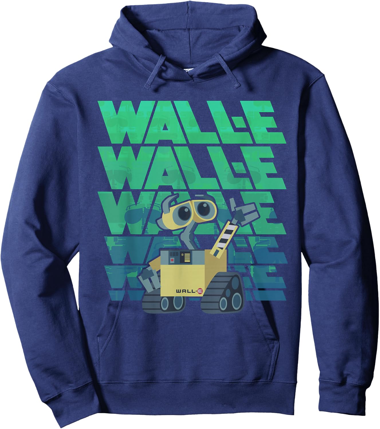 Disney Pixar Wall-E Robot Hoodie - Hoodie | Navy
