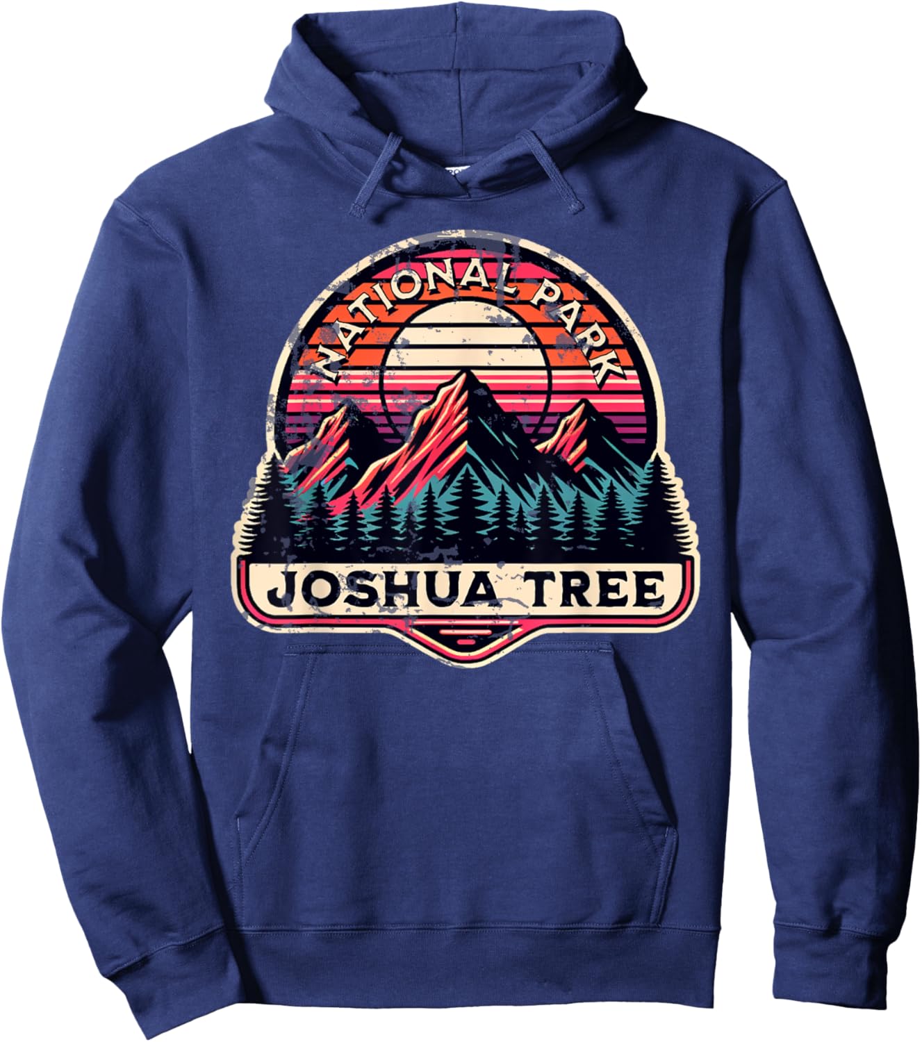 Joshua Tree National Park Hoodie - Hoodie | Navy