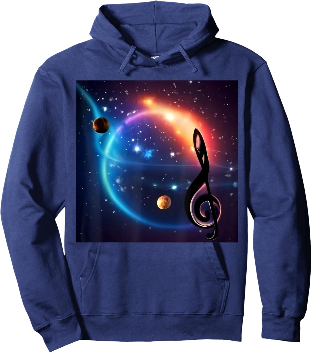 Music Galaxy Hoodie - Hoodie | Navy