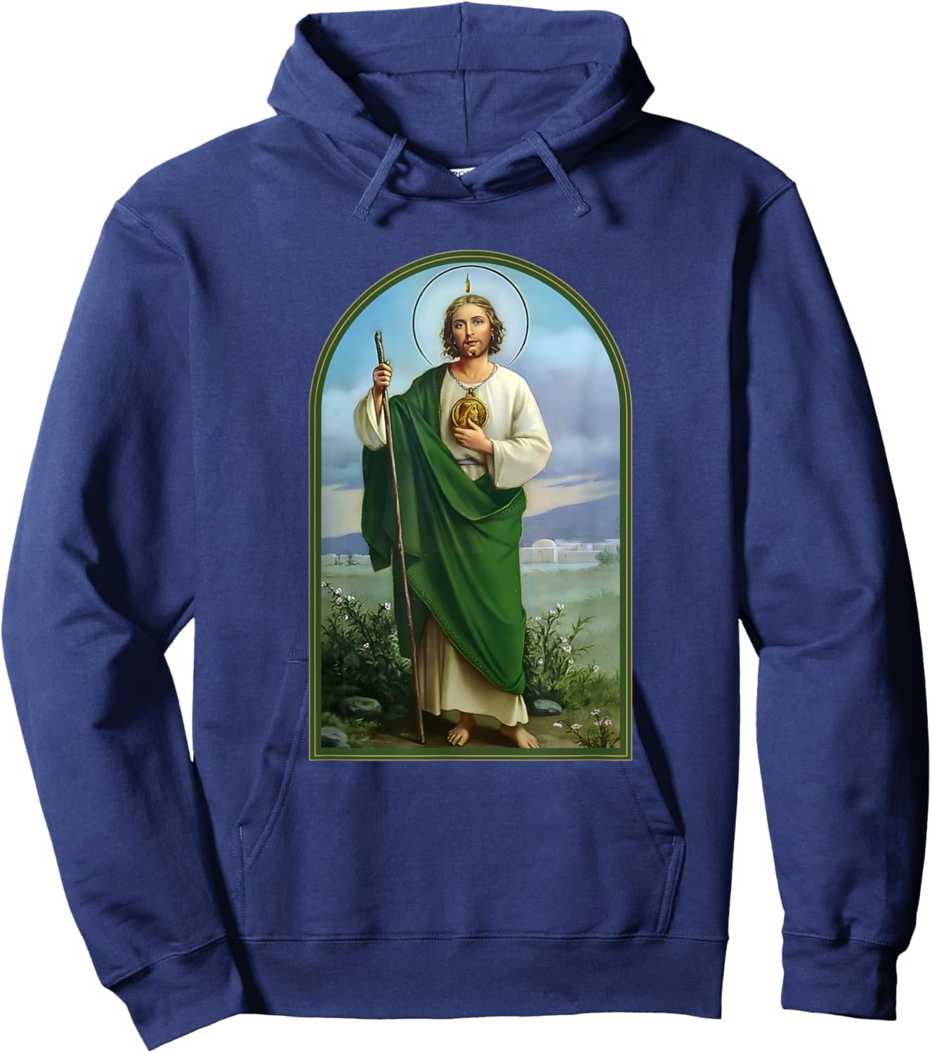 San Judas Tadeo Saint Jude Thaddeus Hoodie - Hoodie | Navy