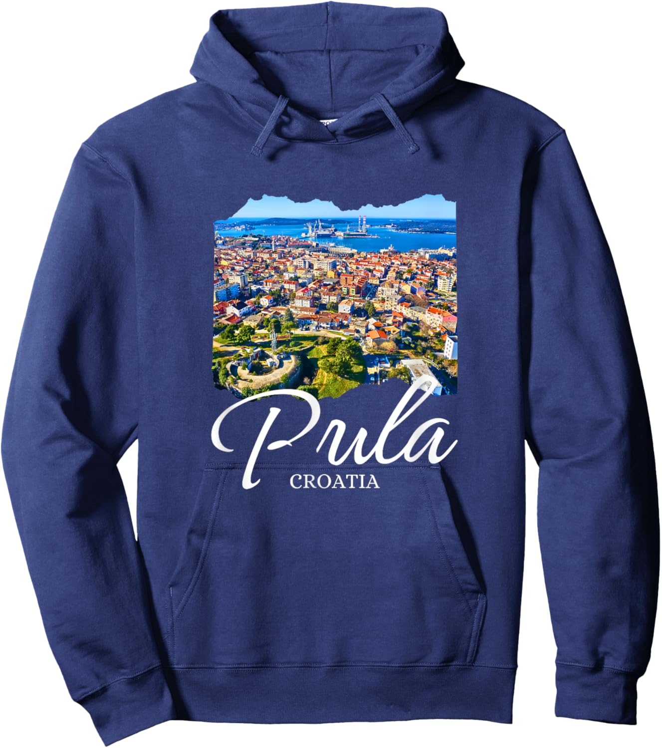 Croatia Pula Souvenir / Pula Croatia Hoodie - Hoodie | Navy