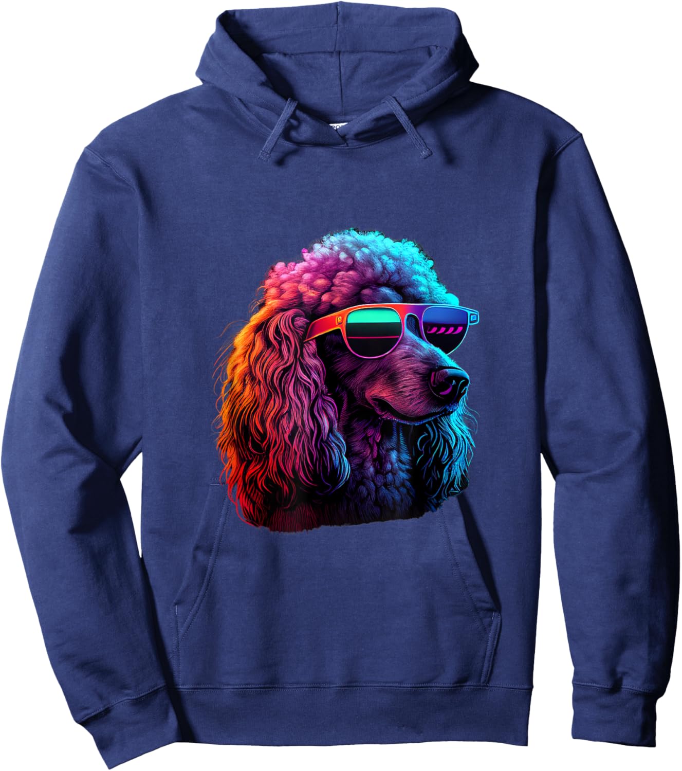 Standard Poodle Dogs Standard Poodles Hoodie - Hoodie | Navy