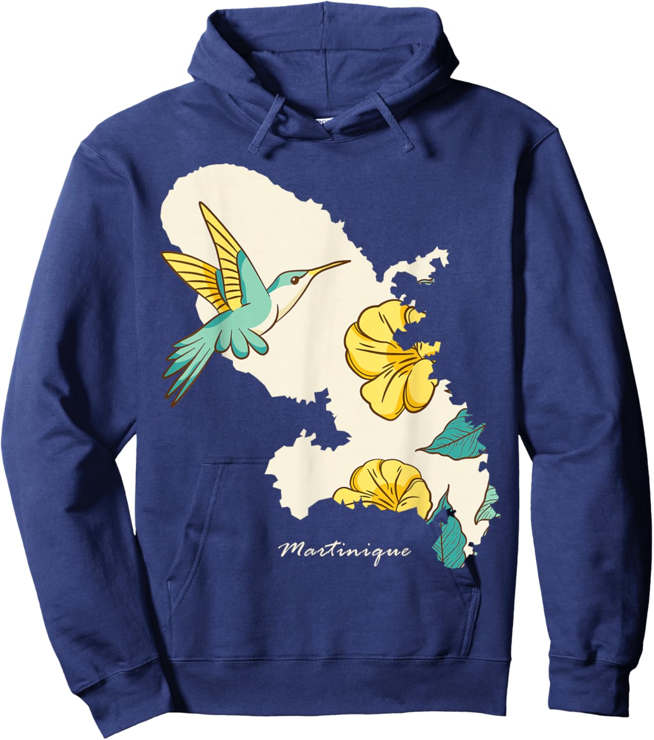 Martinique Colibri Gift Martinique Martinique Hoodie - Hoodie | Navy