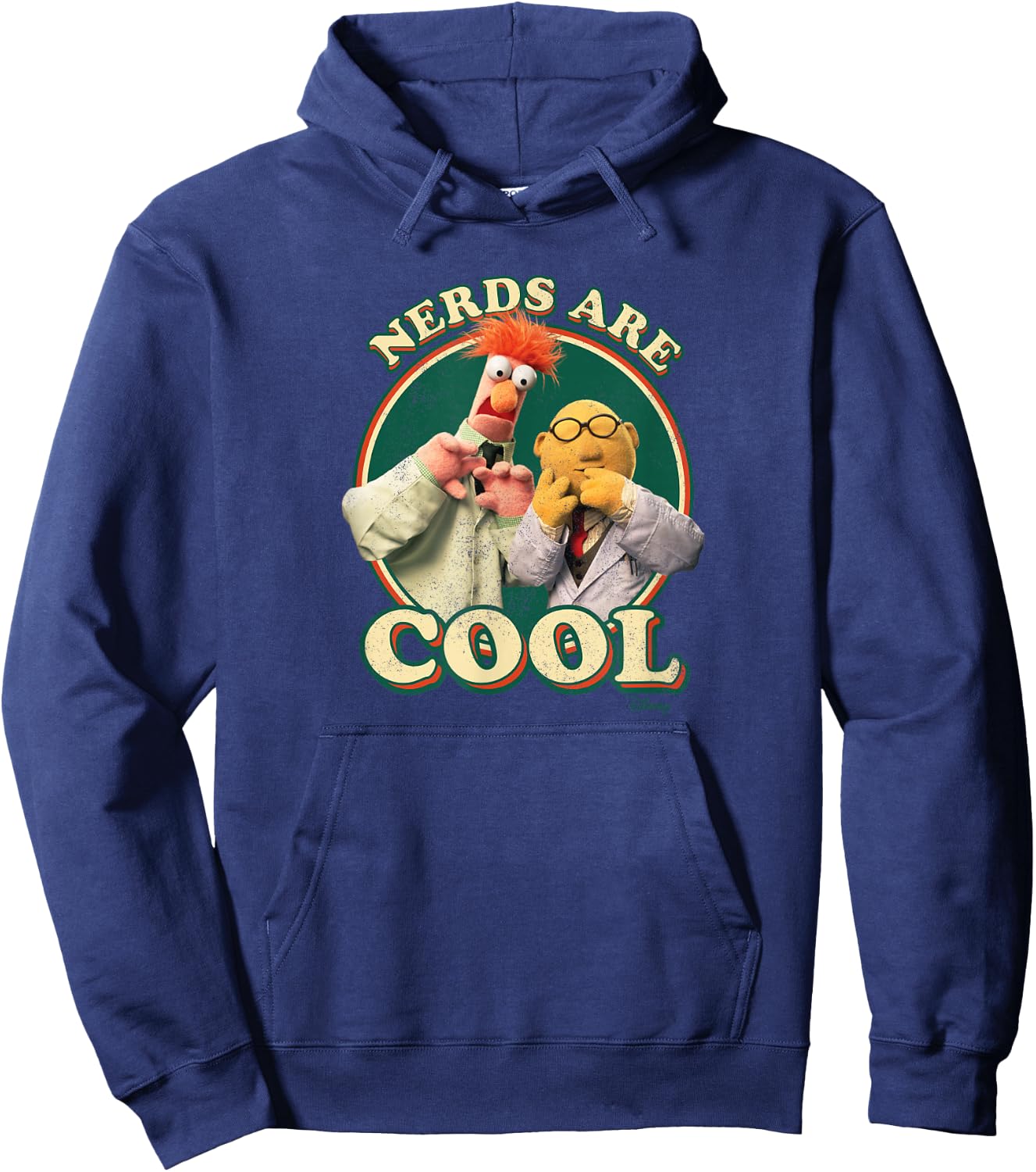 Disney - The Muppets Nerds are Cool Hoodie - Hoodie | Navy