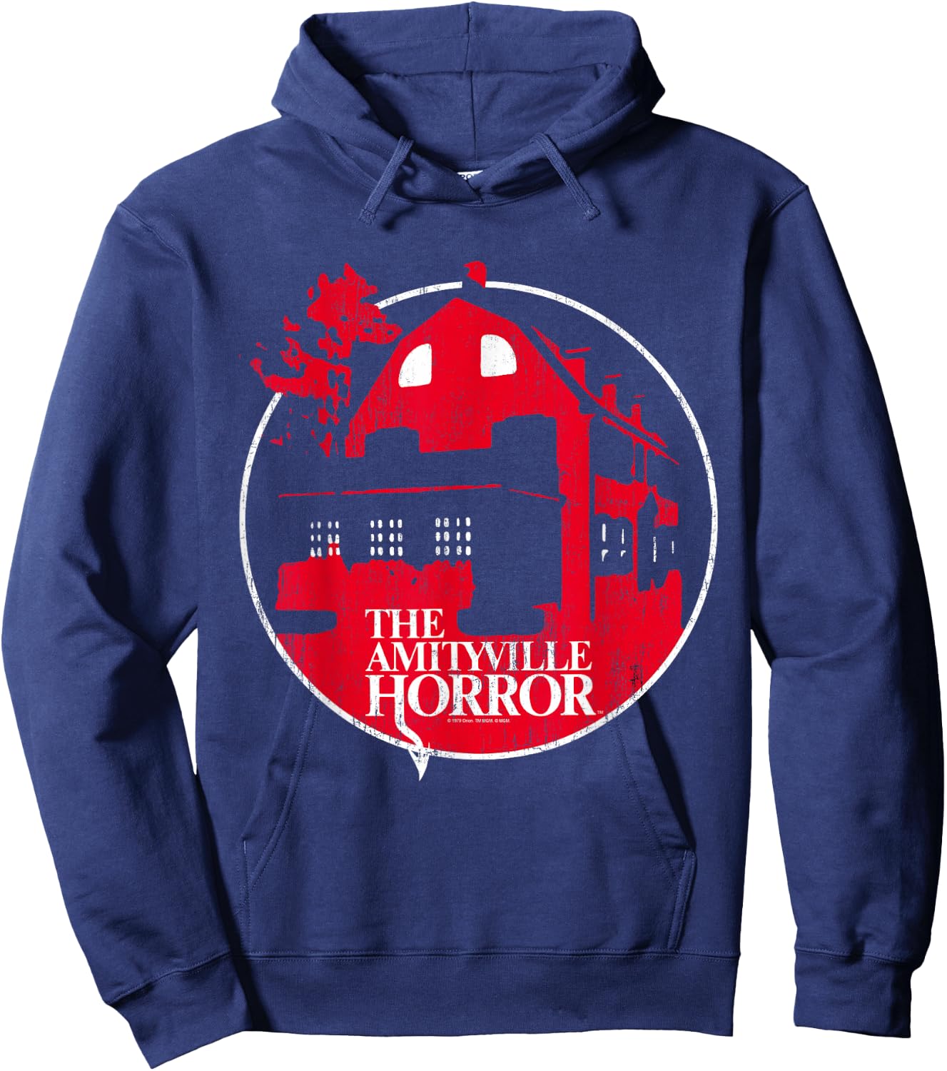 Amityville Horror Red House Hoodie - Hoodie | Navy