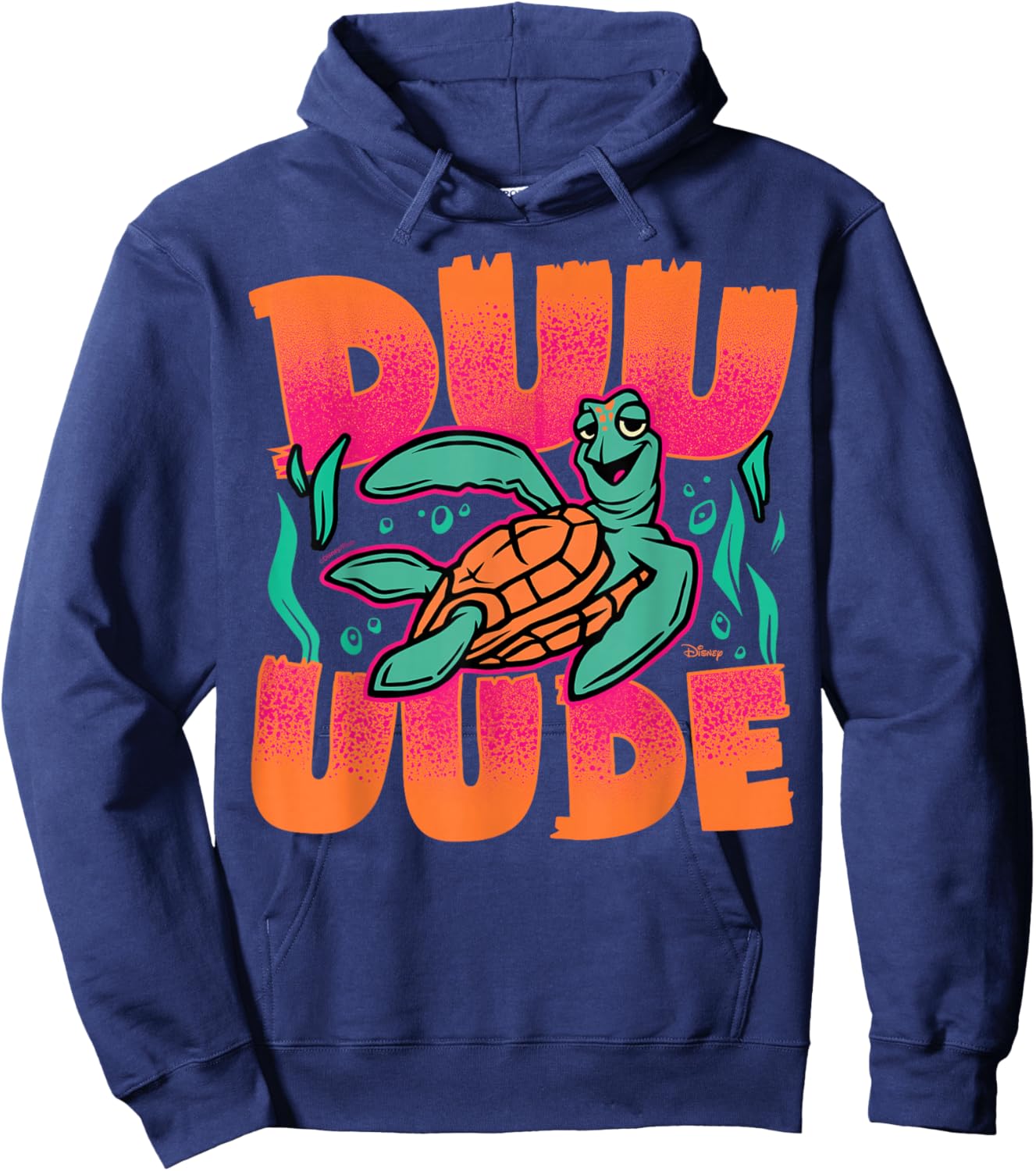 Finding Nemo - Crush The Sea Turtle Dude Hoodie - Hoodie | Navy