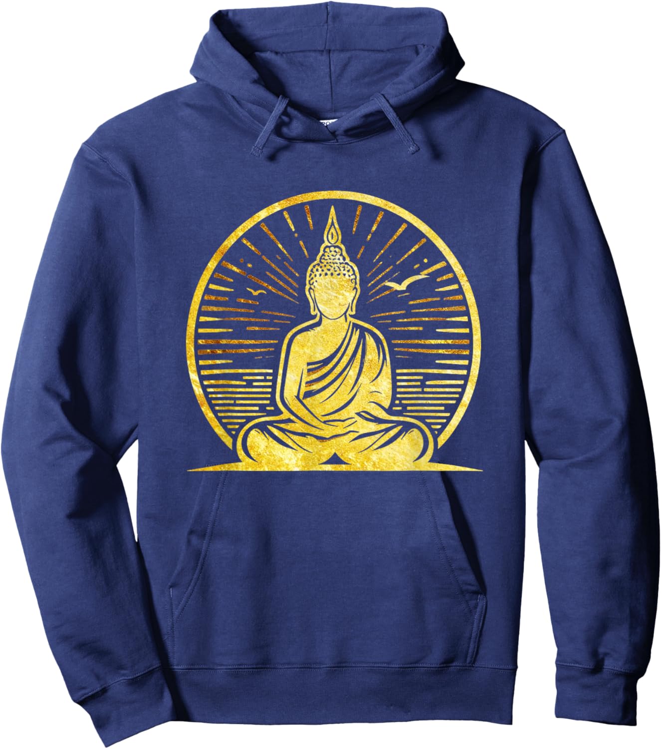 Buddha - Buddha Shirt Gift Buddhist Hoodie - Hoodie | Navy