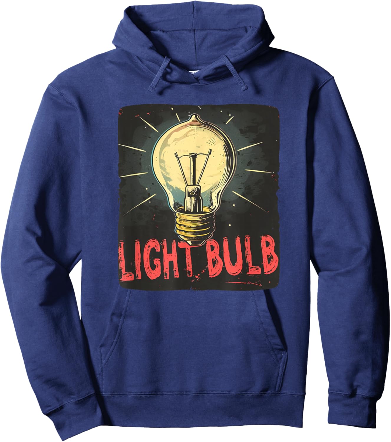 Cool light bulb Costume for Kids and Adults Hoodie - Hoodie | Navy