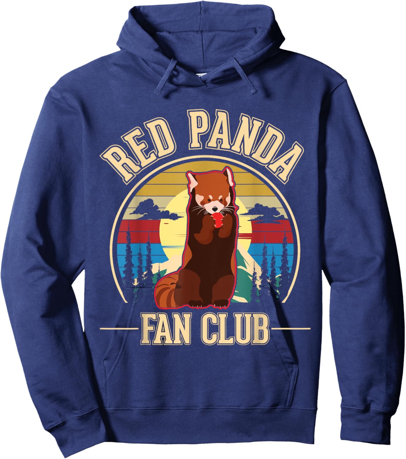 Red Panda Fan Club Red Panda Hoodie - Hoodie | Navy