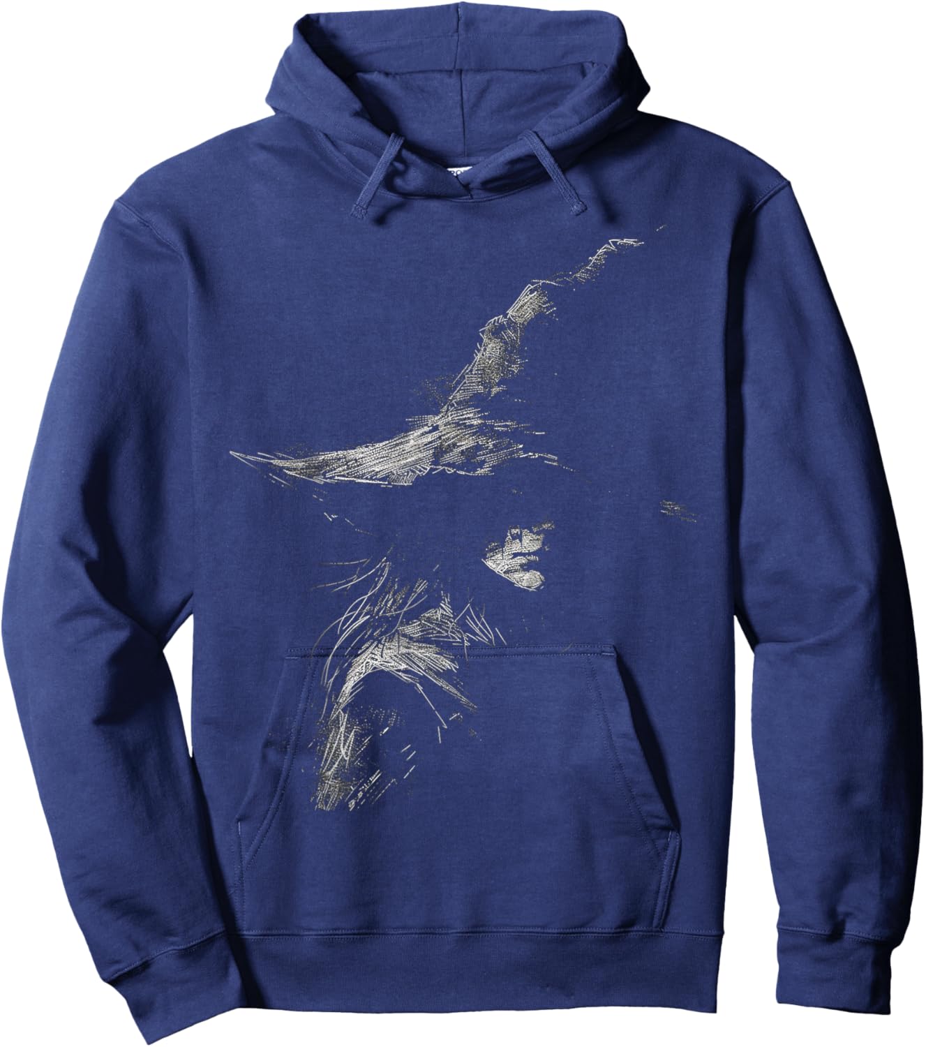 Witch Costume Halloween Spooky Art Witch Hoodie - Hoodie | Navy
