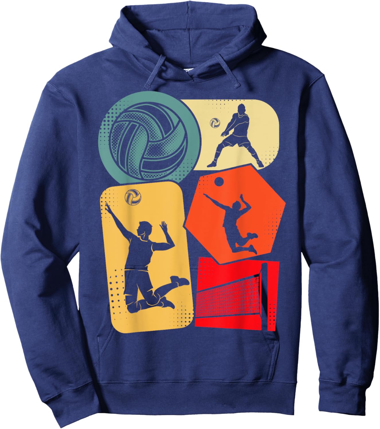 Volleyball Boys Youth Hoodie - Hoodie | Navy