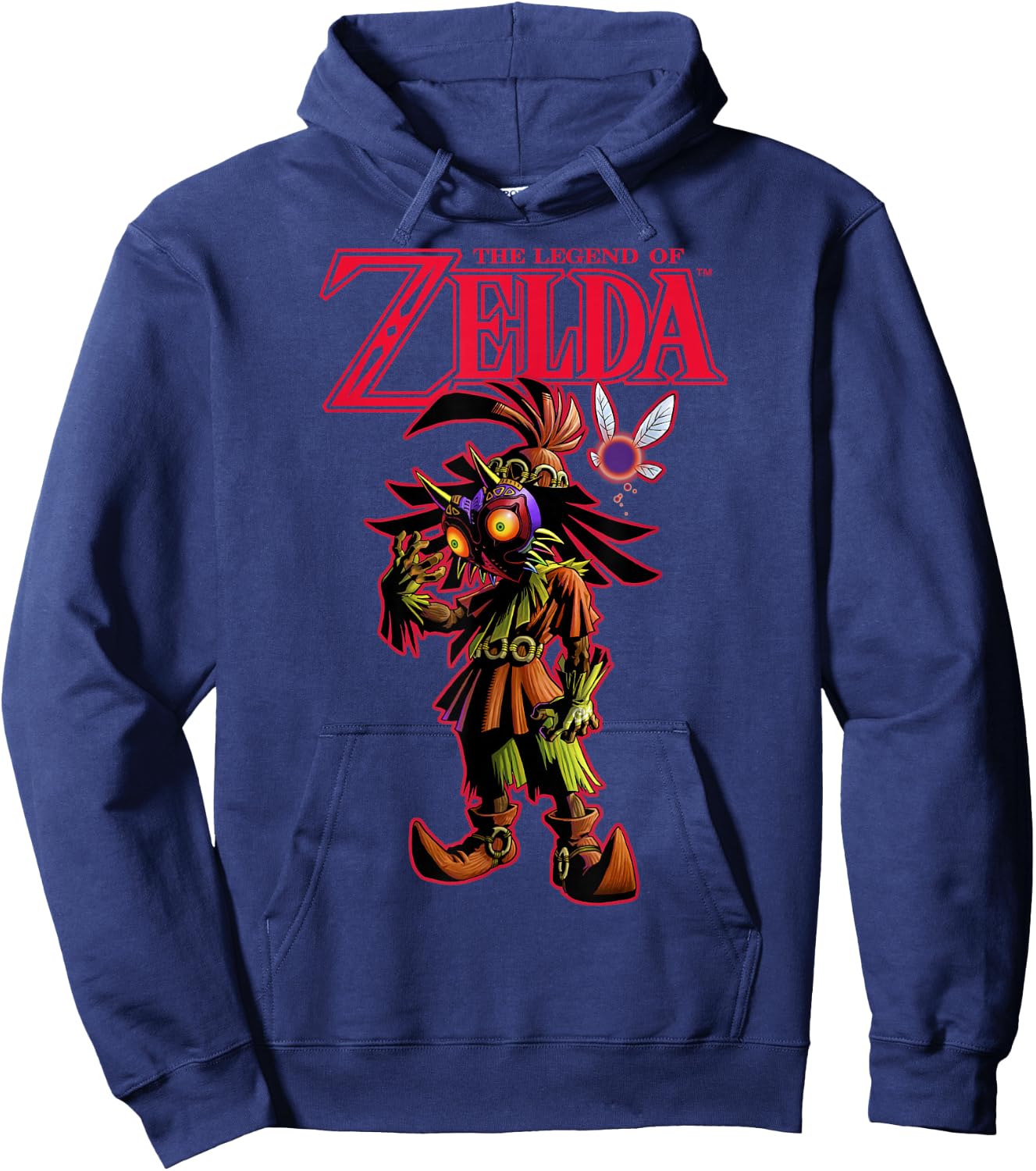 The Legend of Zelda Majora's Mask Portrait Hoodie - Hoodie | Navy