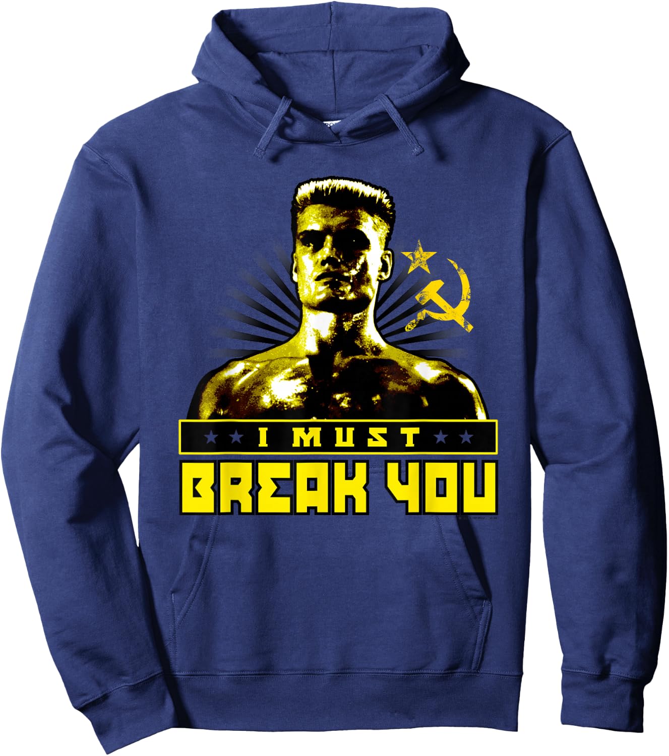 Rocky IV I Must Break You Hoodie - Hoodie | Navy