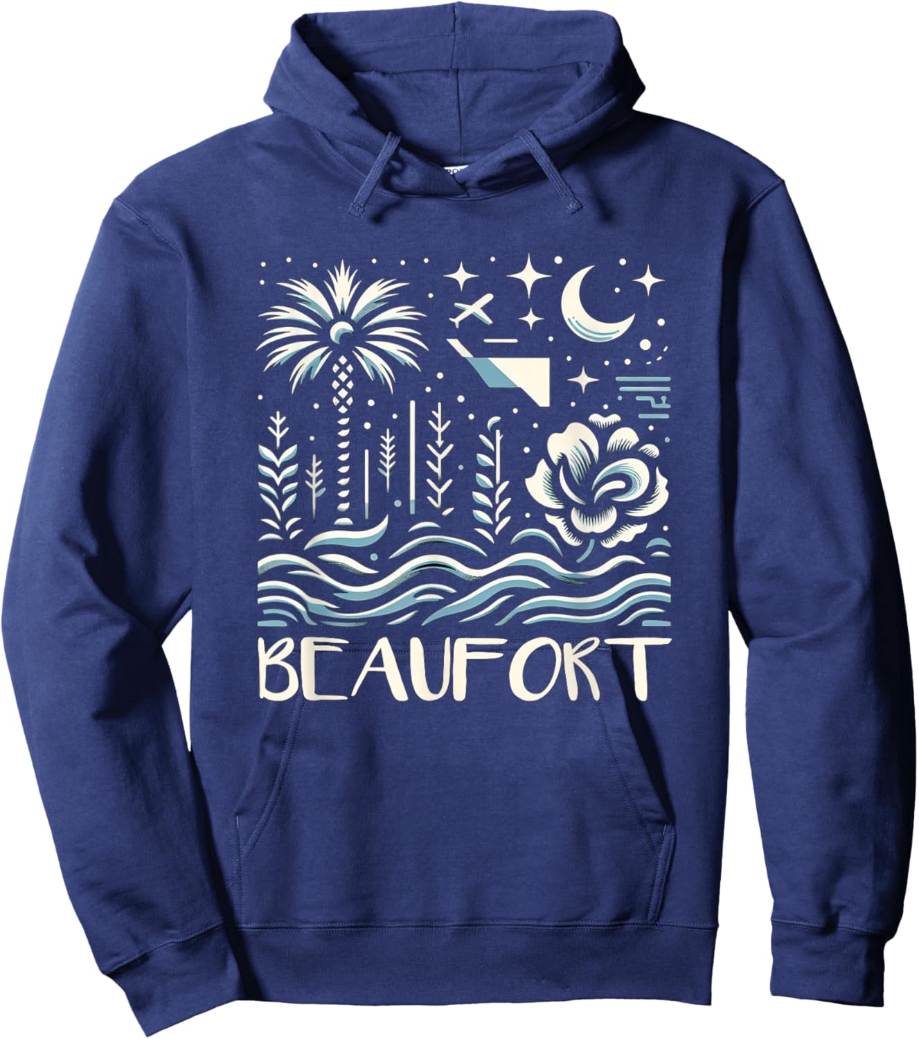 Beaufort South Carolina - Beaufort SC Hoodie - Hoodie | Navy