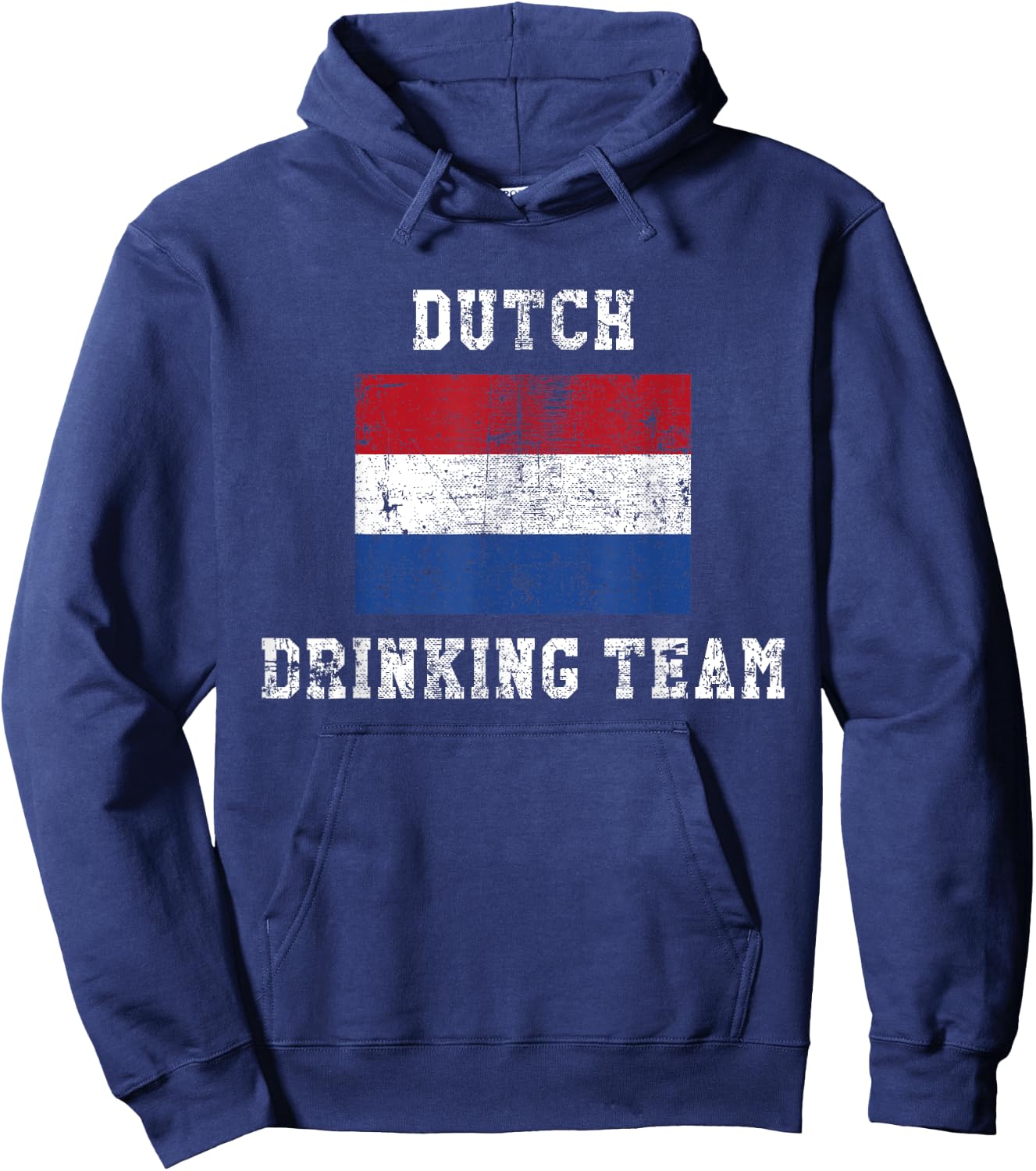 Dutch Drinking Team Funny National Pride Gift Hoodie - Hoodie | Navy