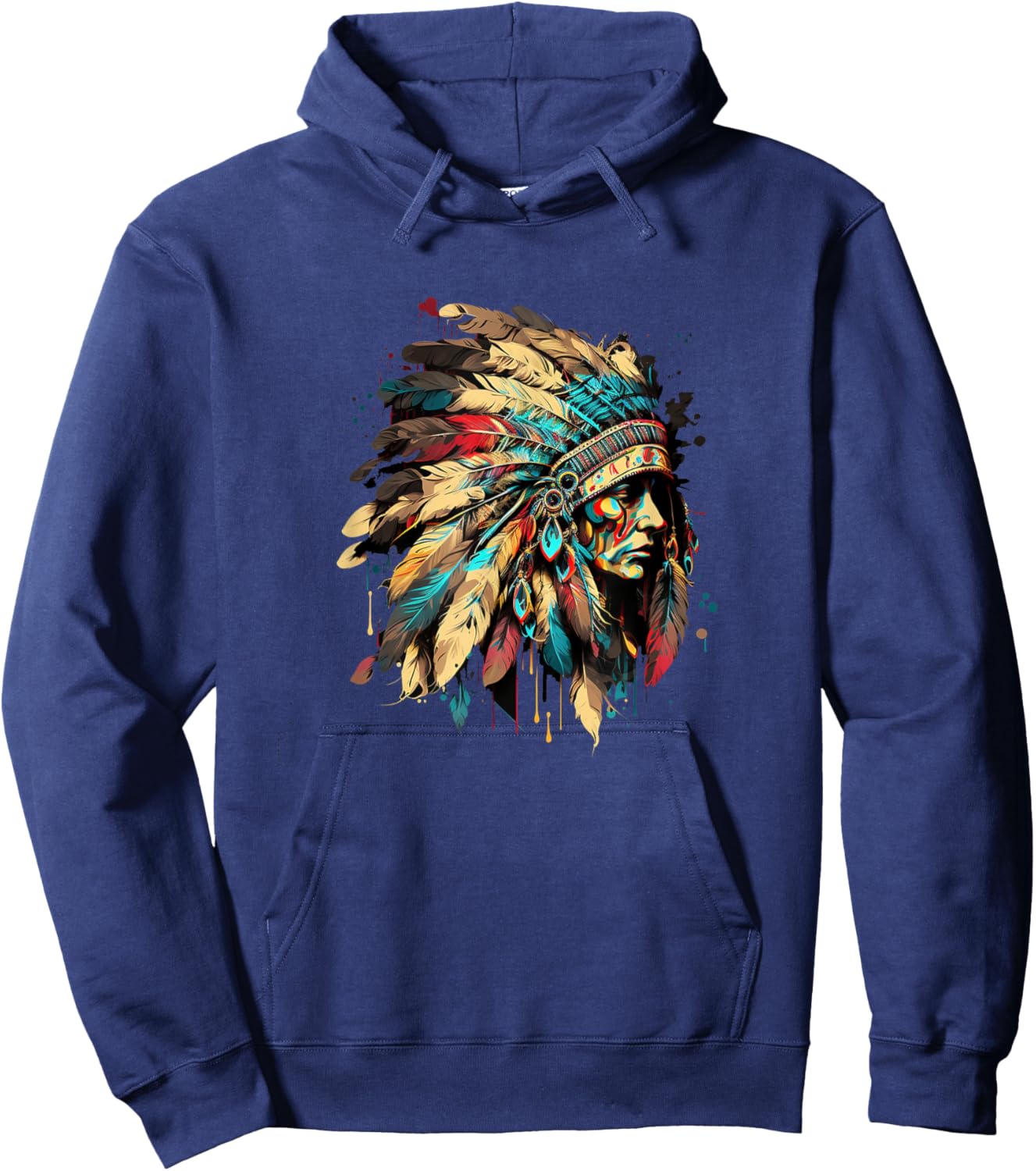 Native American Dreamcatcher Indian Design Hoodie - Hoodie | Navy