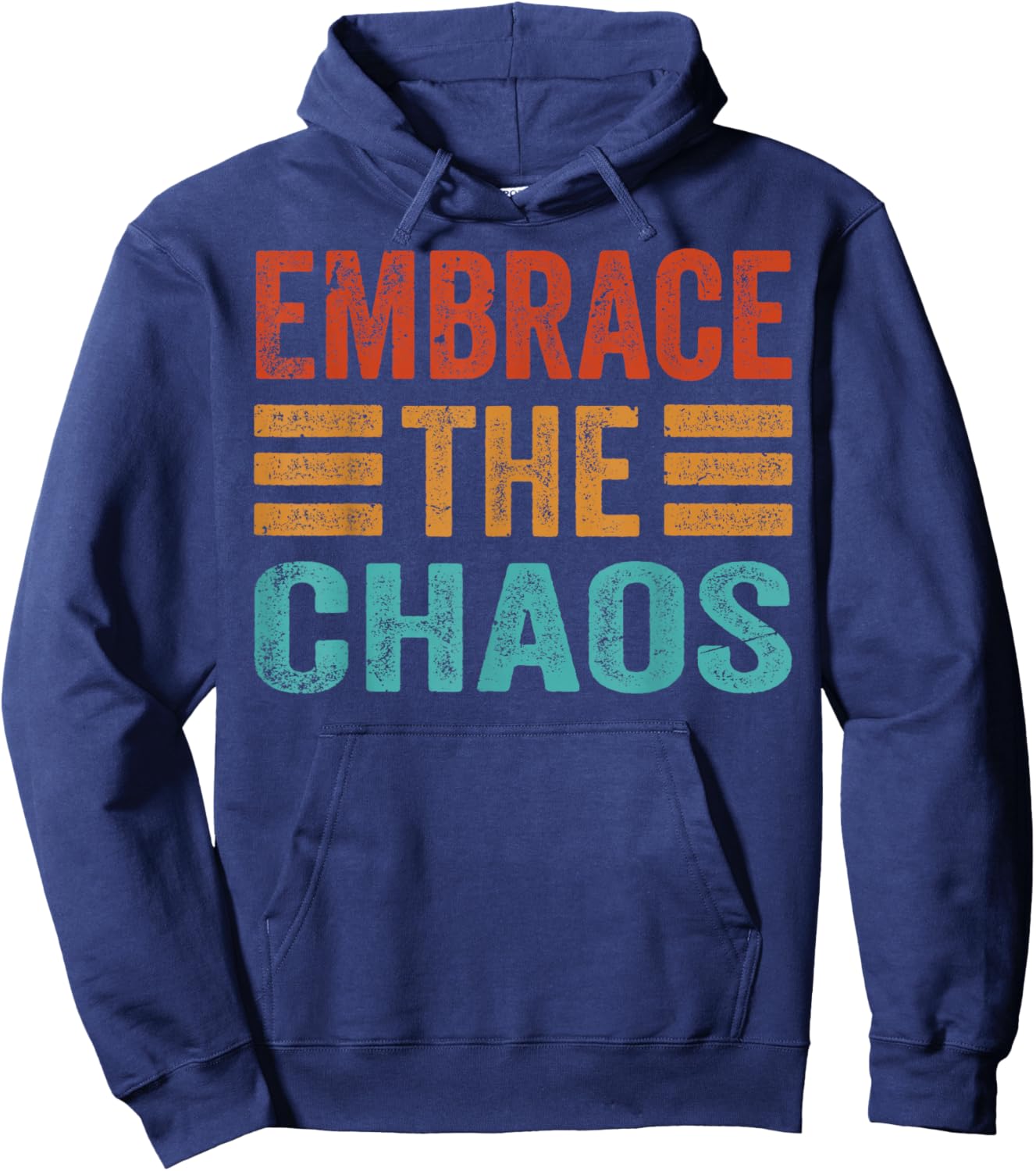 Embrace The Chaos Hoodie - Hoodie | Navy