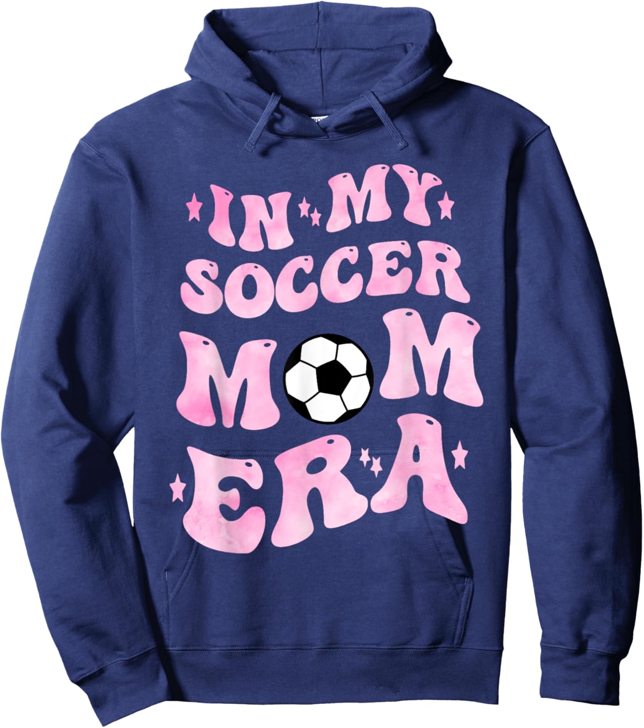 In My Soccer Mom Era Hoodie - Hoodie | Navy