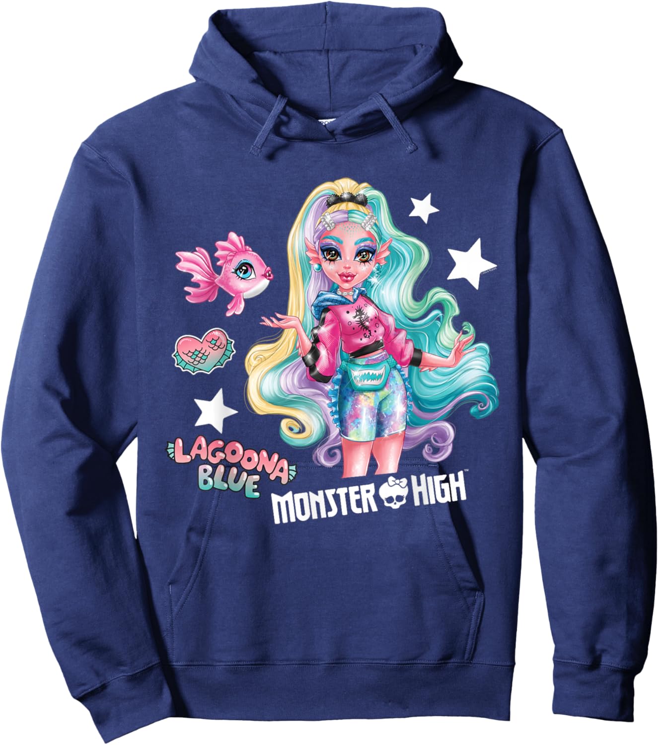 Monster High - Lagoona Blue Hoodie - Hoodie | Navy