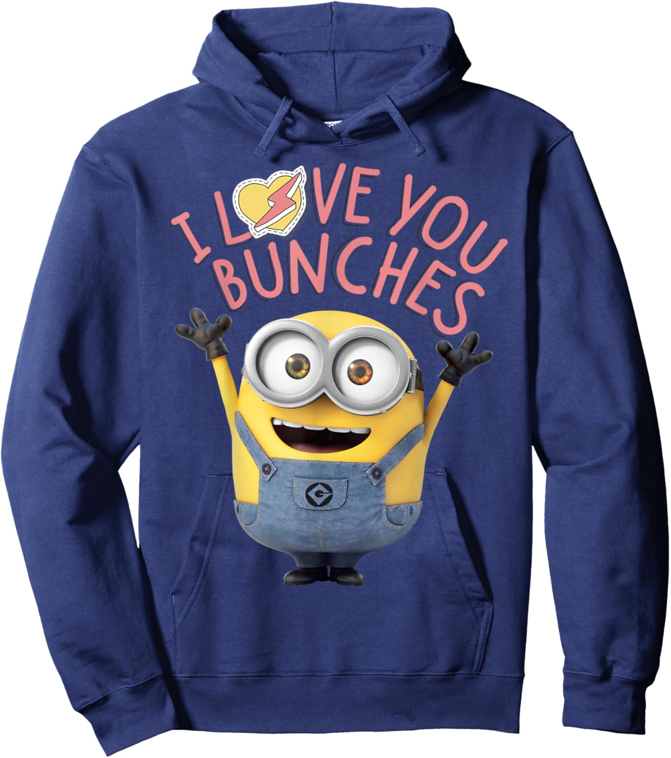 Despicable Me Minions I Love You Bunches Hoodie - Hoodie | Navy