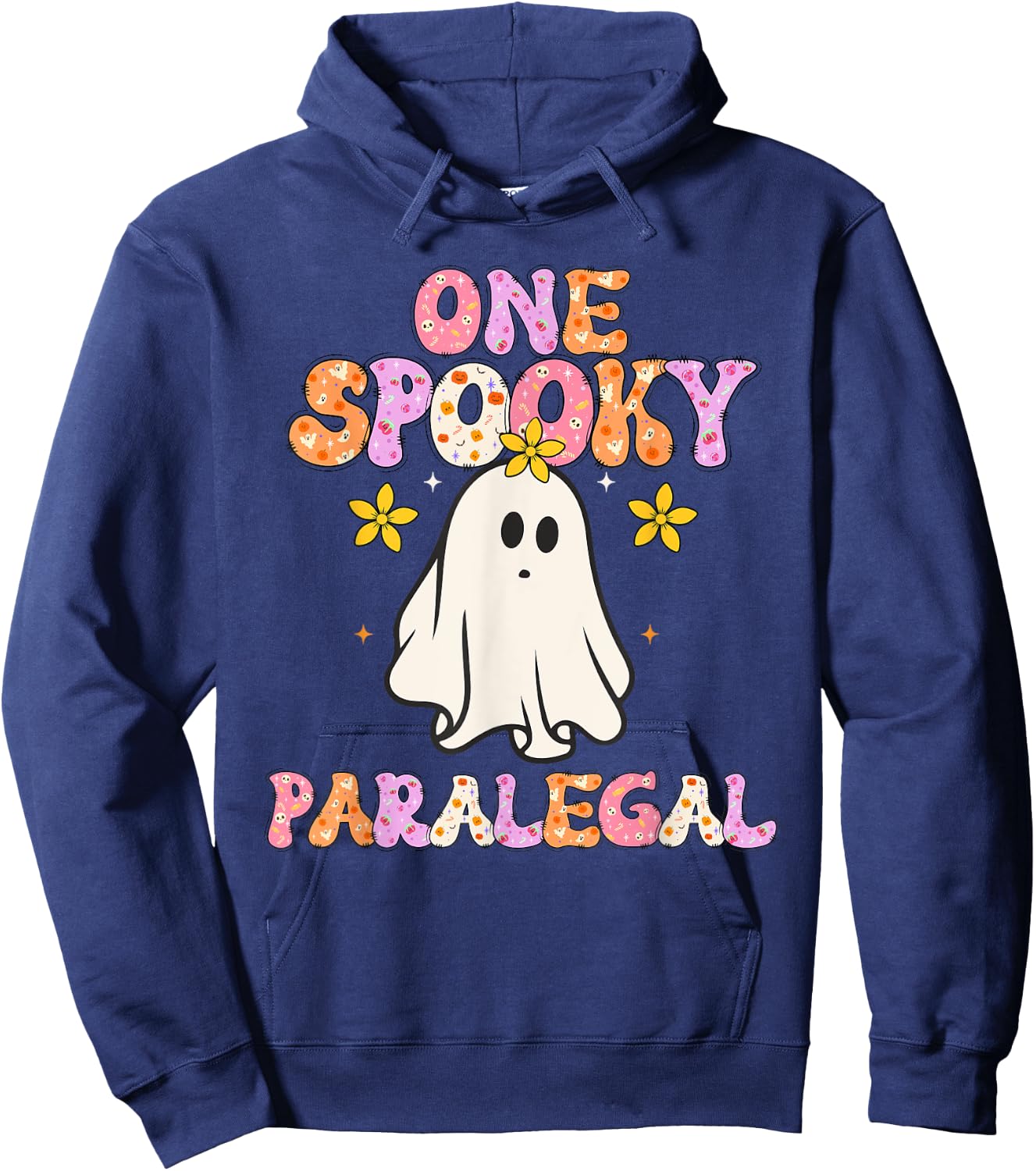 Paralegal Halloween Spooky Paralegal Hoodie - Hoodie | Navy