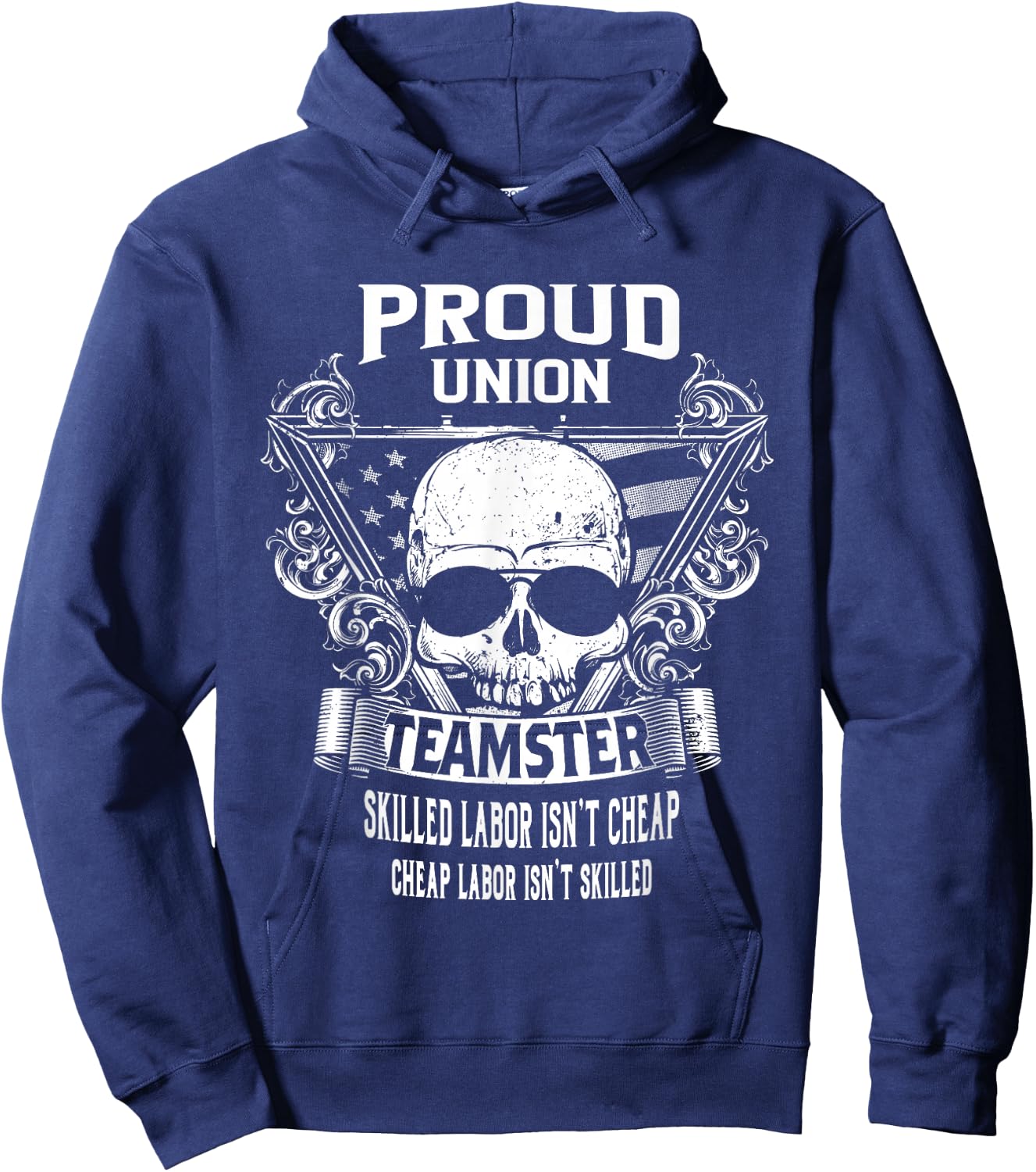 Union Teamster Shirts Hoodie - Hoodie | Navy