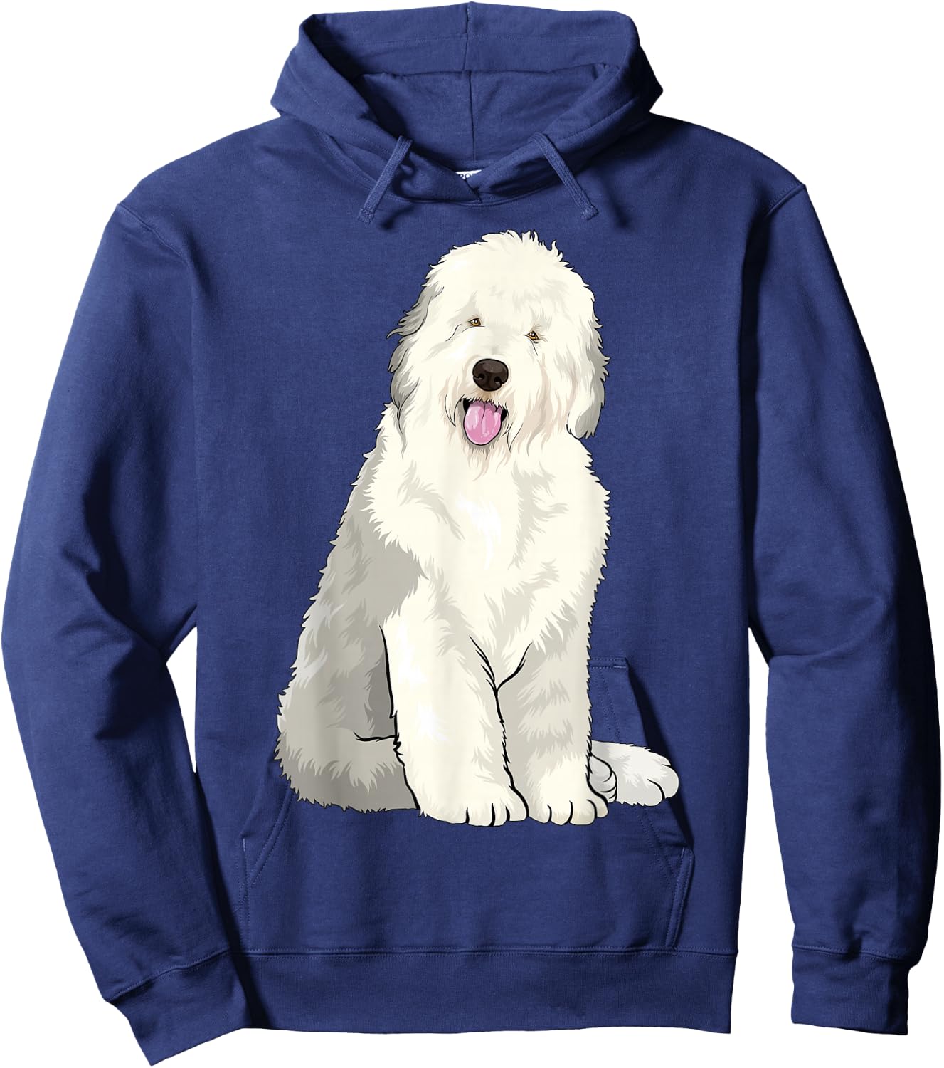 Old English Sheepdog Dog Lover Cute Puppy Hoodie - Hoodie | Navy