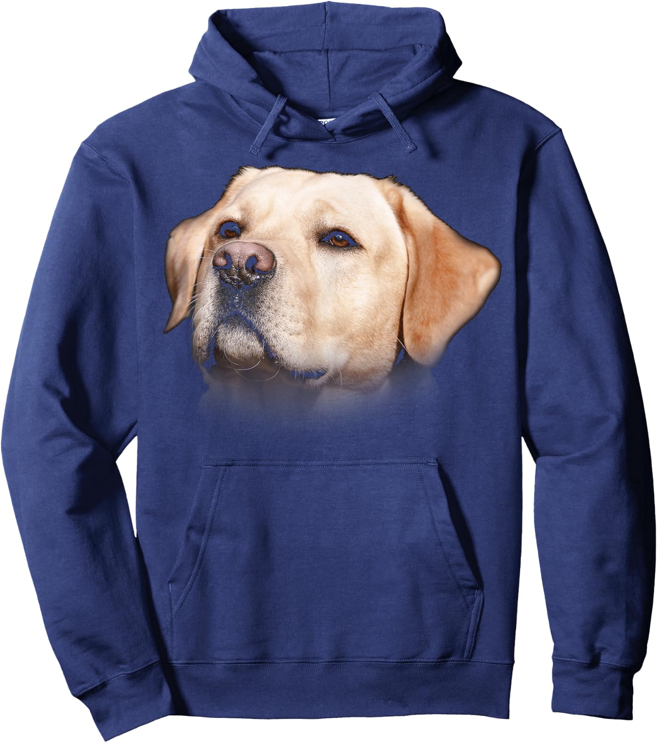 Yellow Labrador Fetch Dog Women Kids Hoodie - Hoodie | Navy