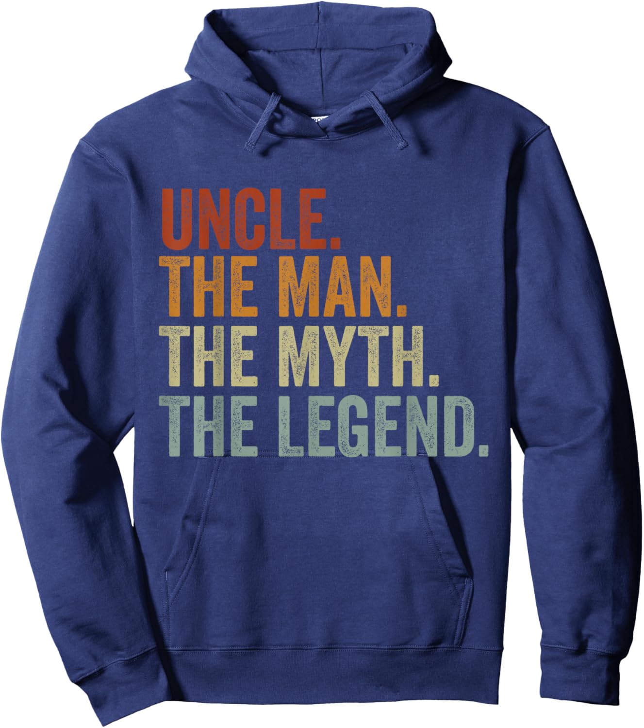 Uncle the Man the Myth the Legend Hoodie - Hoodie | Navy