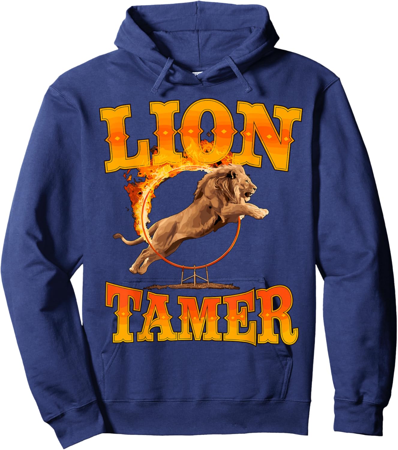 Lion Tamer Costume Circus Staff Carnival Hoodie - Hoodie | Navy