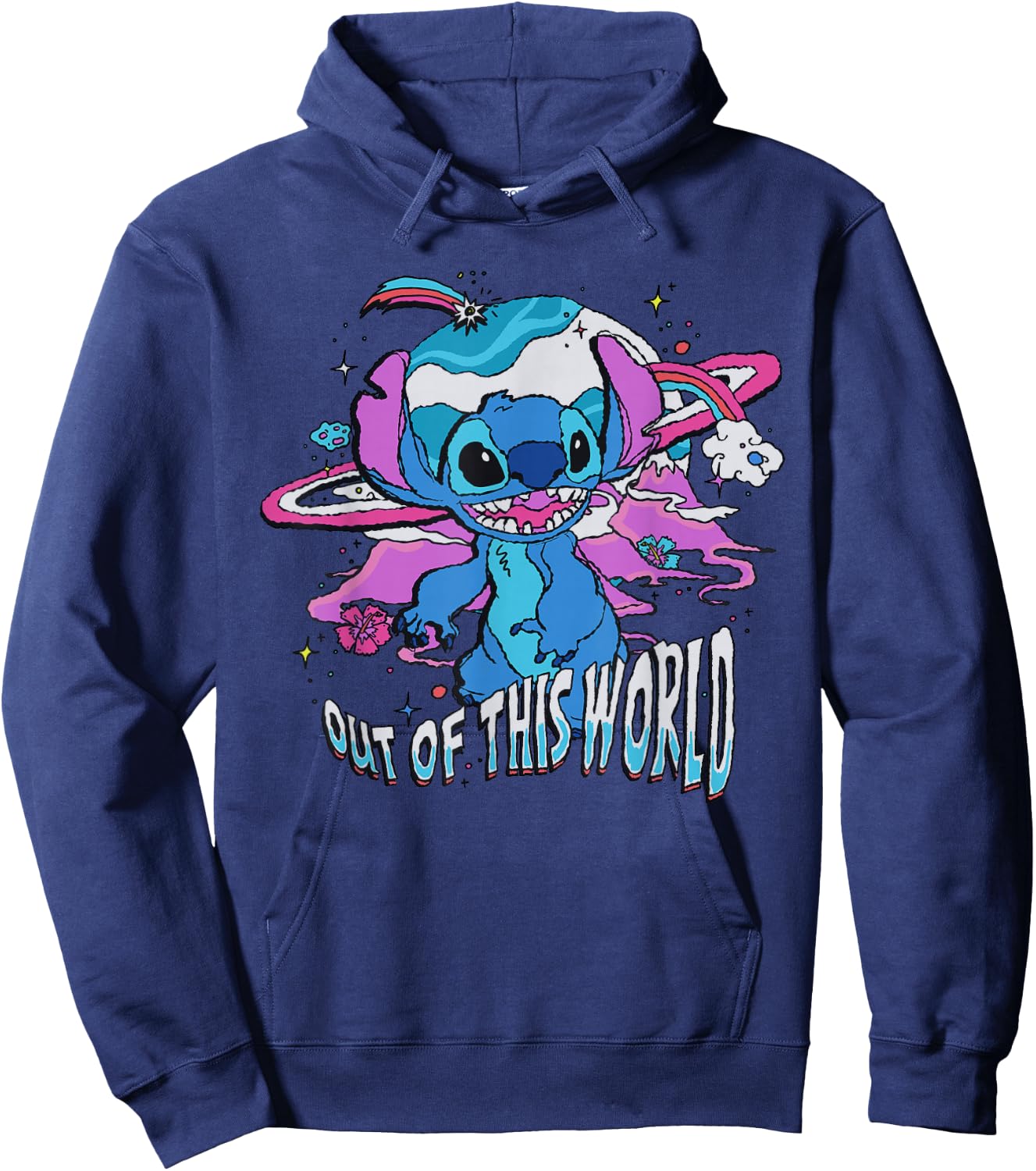 Disney Lilo and Stitch Out of This World Hoodie - Hoodie | Navy