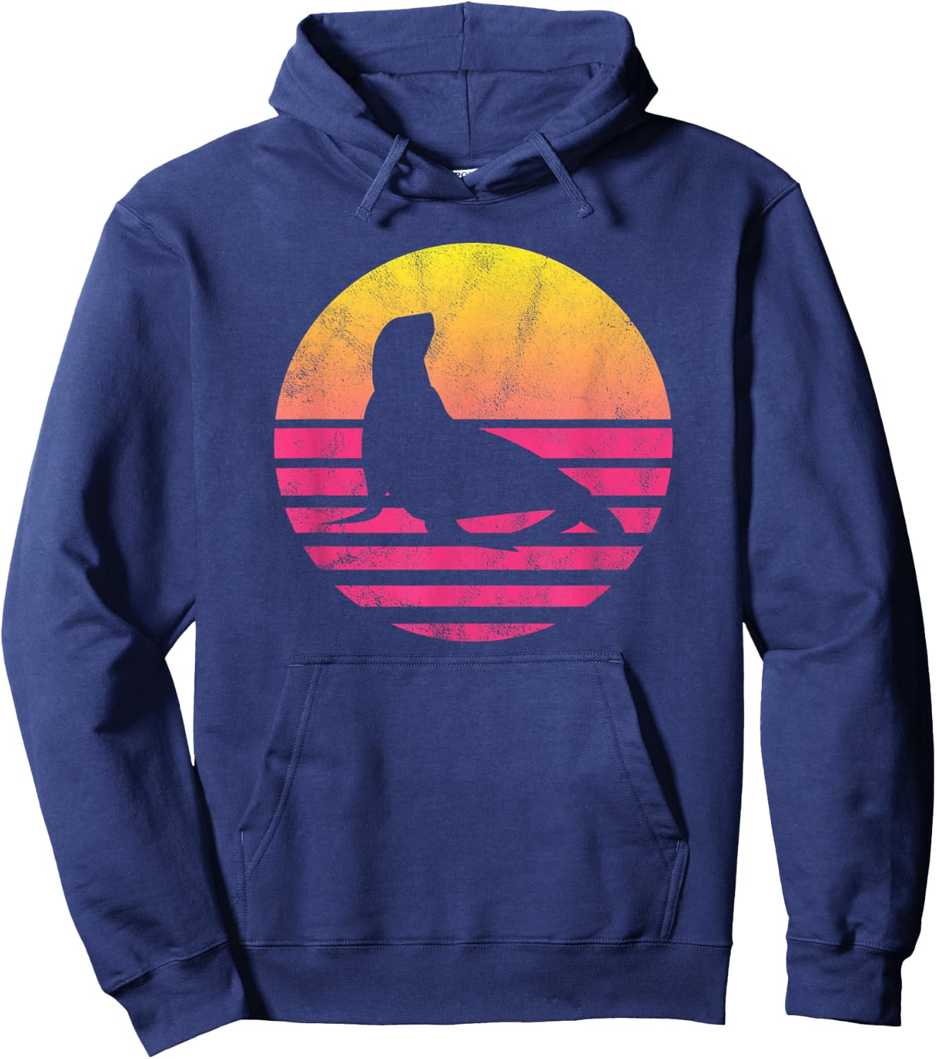 Classic Seal Gift Hoodie - Hoodie | Navy