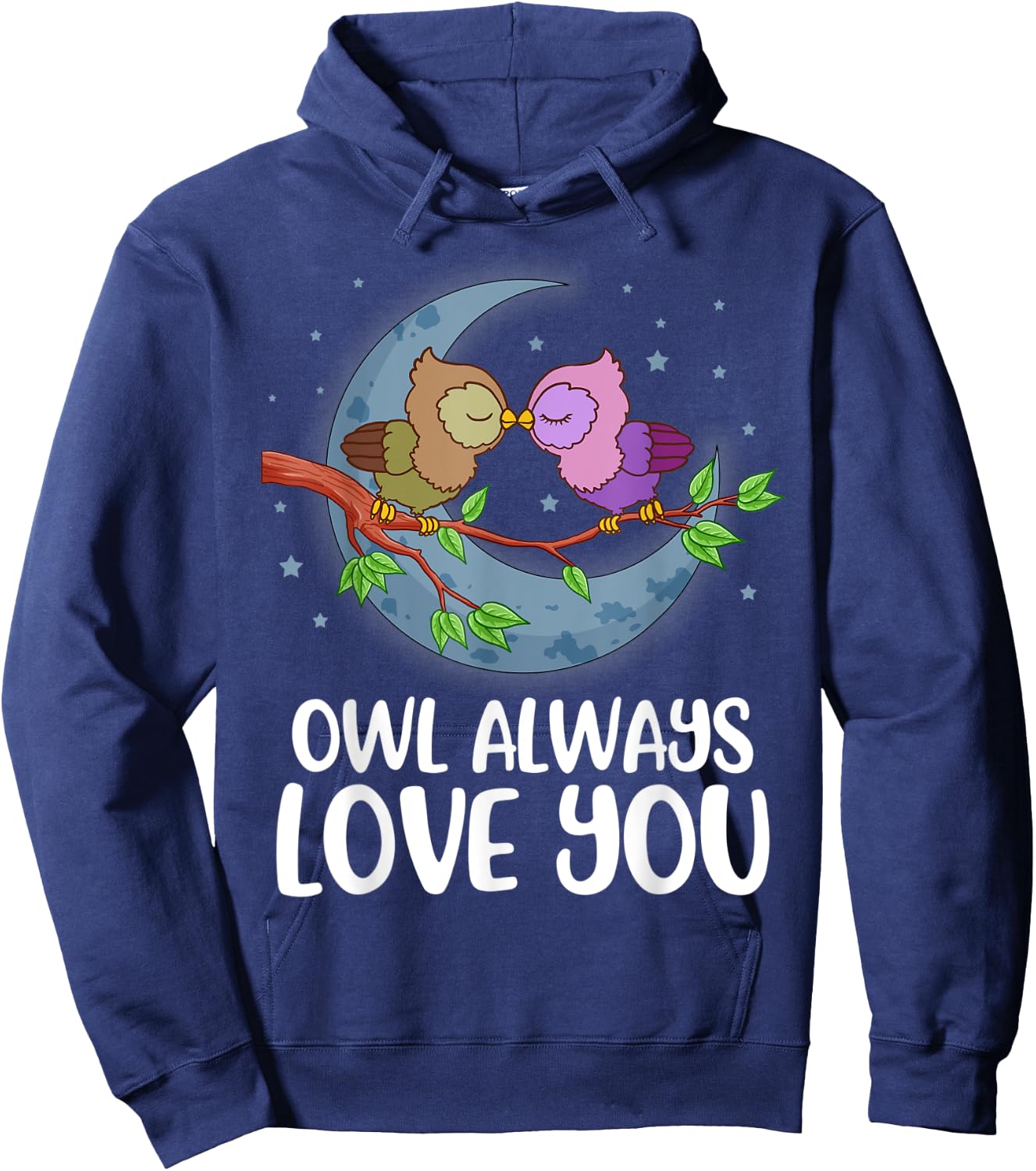Owl Always Love You Hoodie - Hoodie | Navy