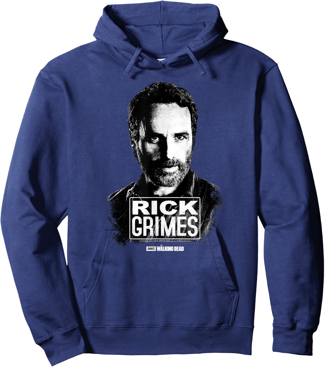 TWD Rick Grimes Lives Hoodie - Hoodie | Navy